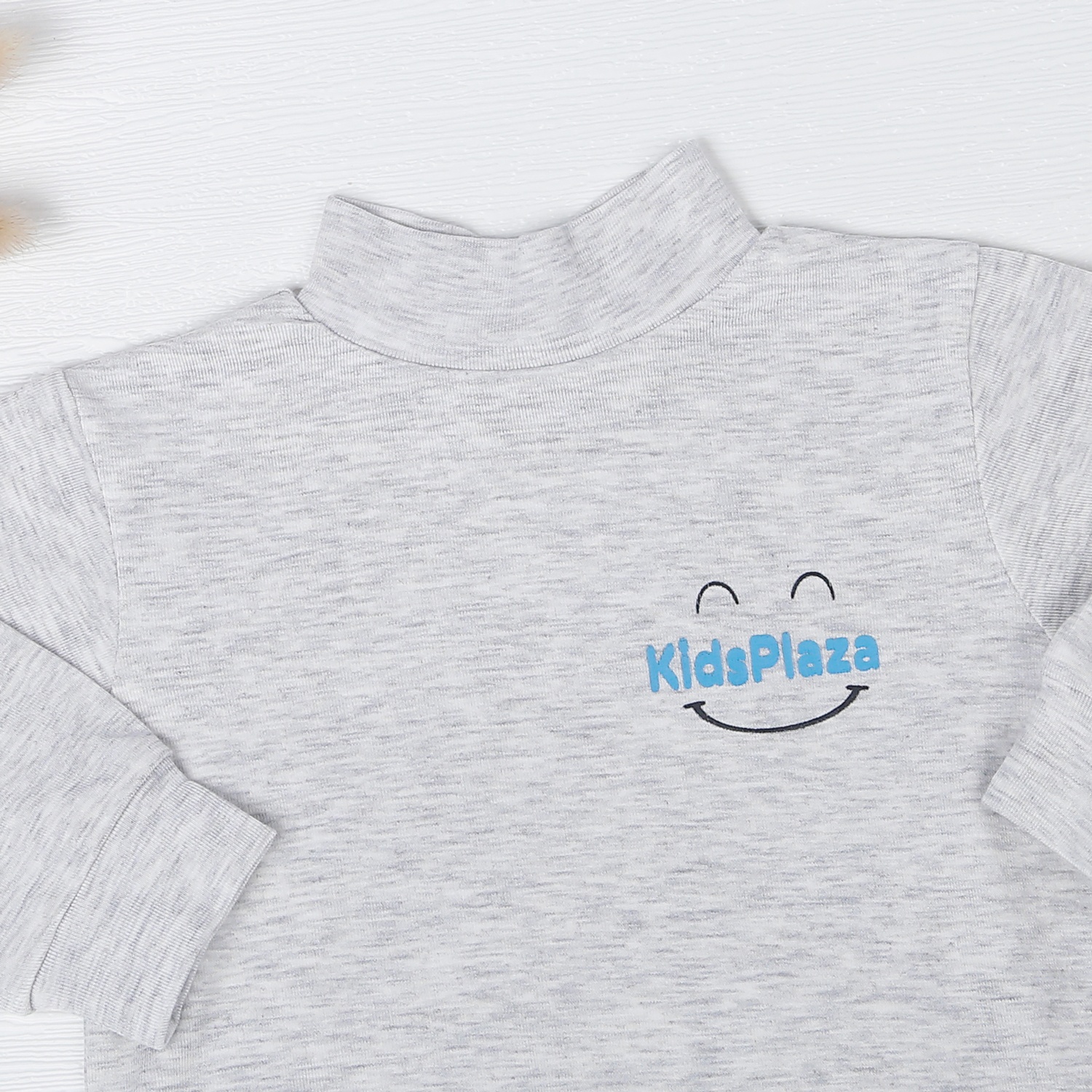 Áo bé trai Otis cổ 3 phân KidsPlaza ND22T (Ghi) hình 2