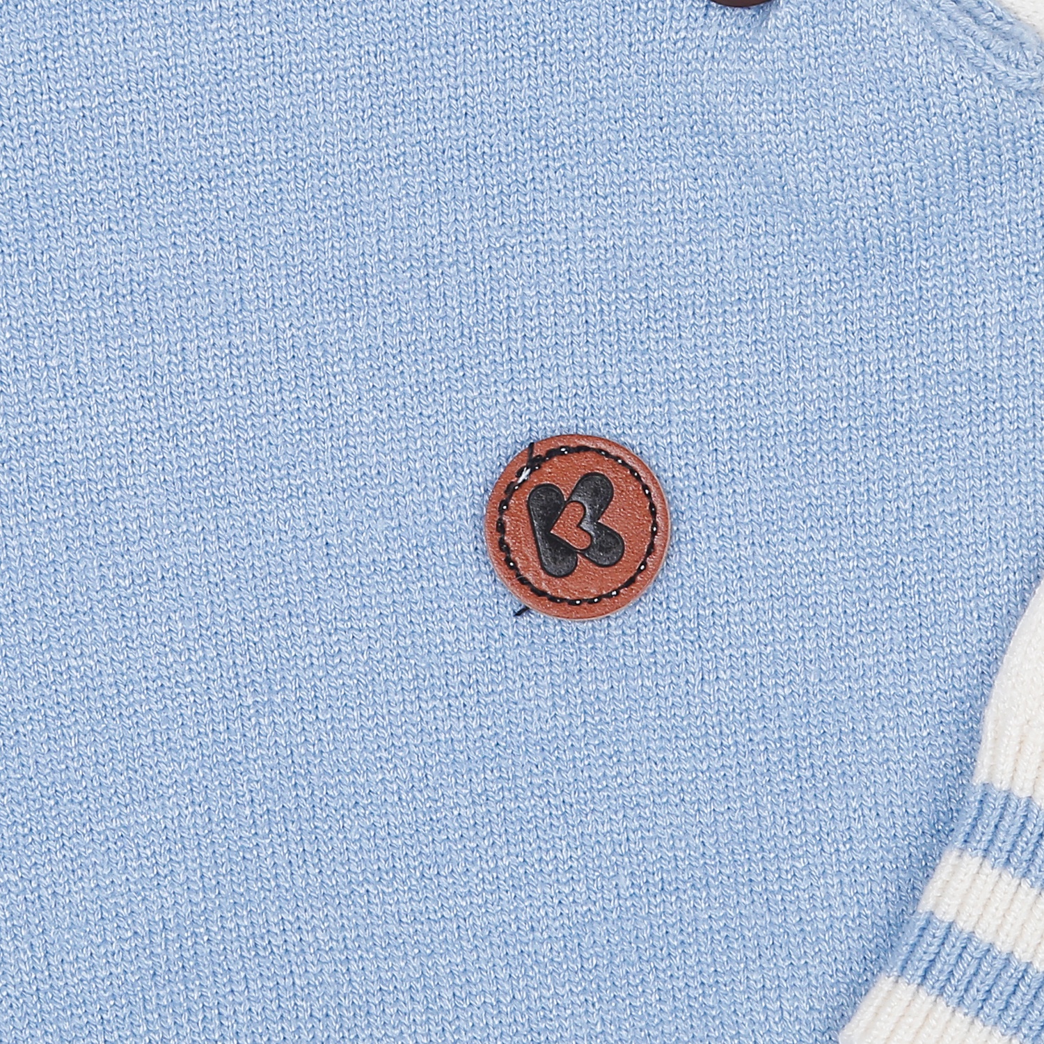 Áo len cài vai bé trai KidsPlaza ND22D (Xanh) hình 5