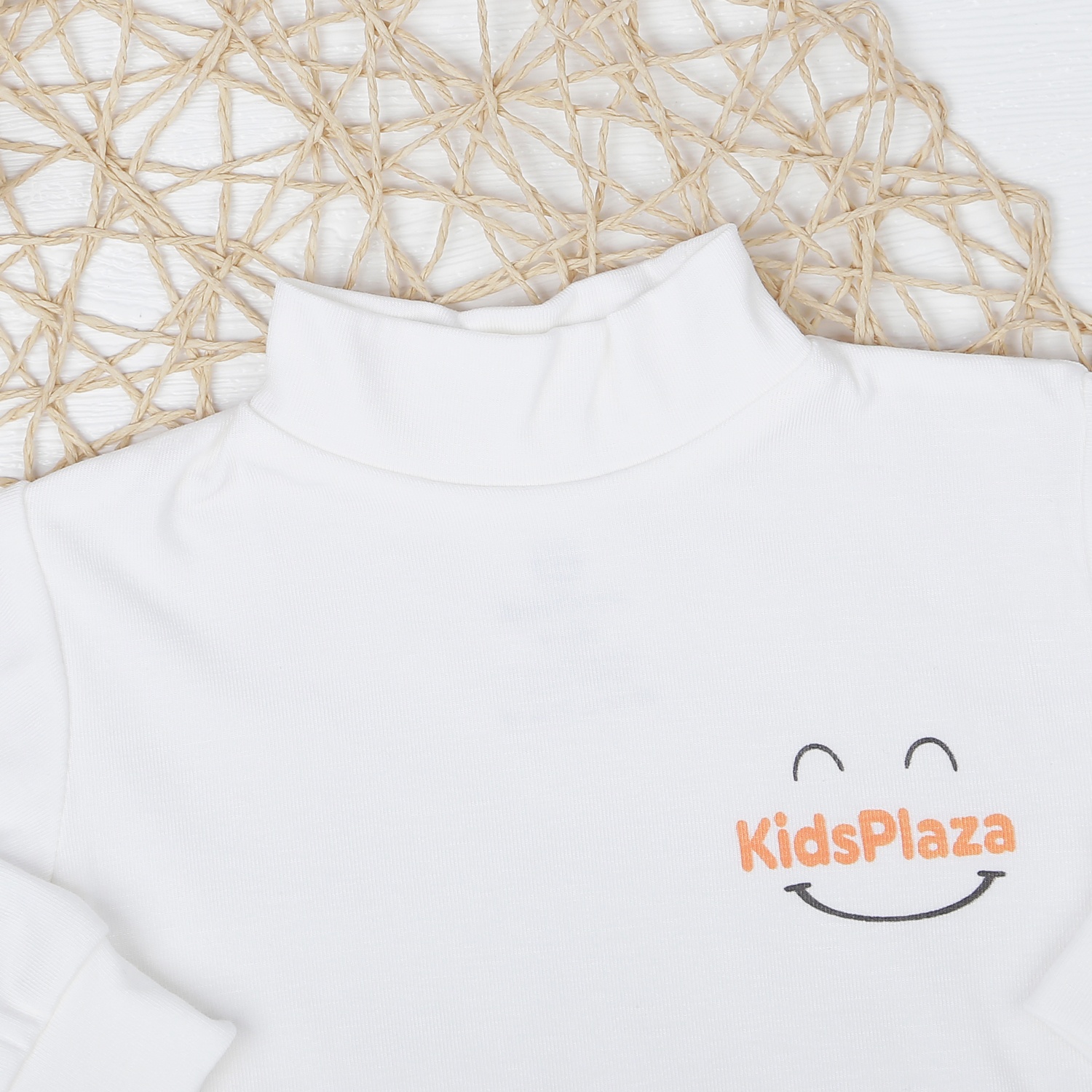 Áo dài tay Otis cổ 3 phân KidsPlaza ND22T (Trắng) hình 2