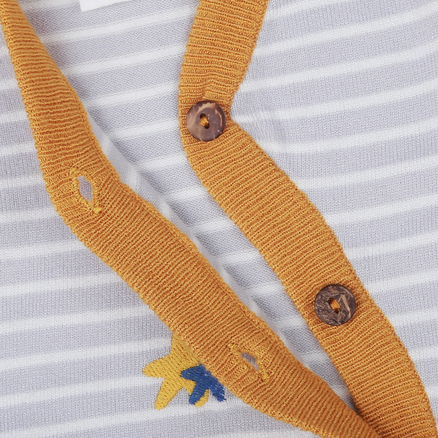 Áo gile len bé trai ghi nâu KidsPlaza ND22D hình 4