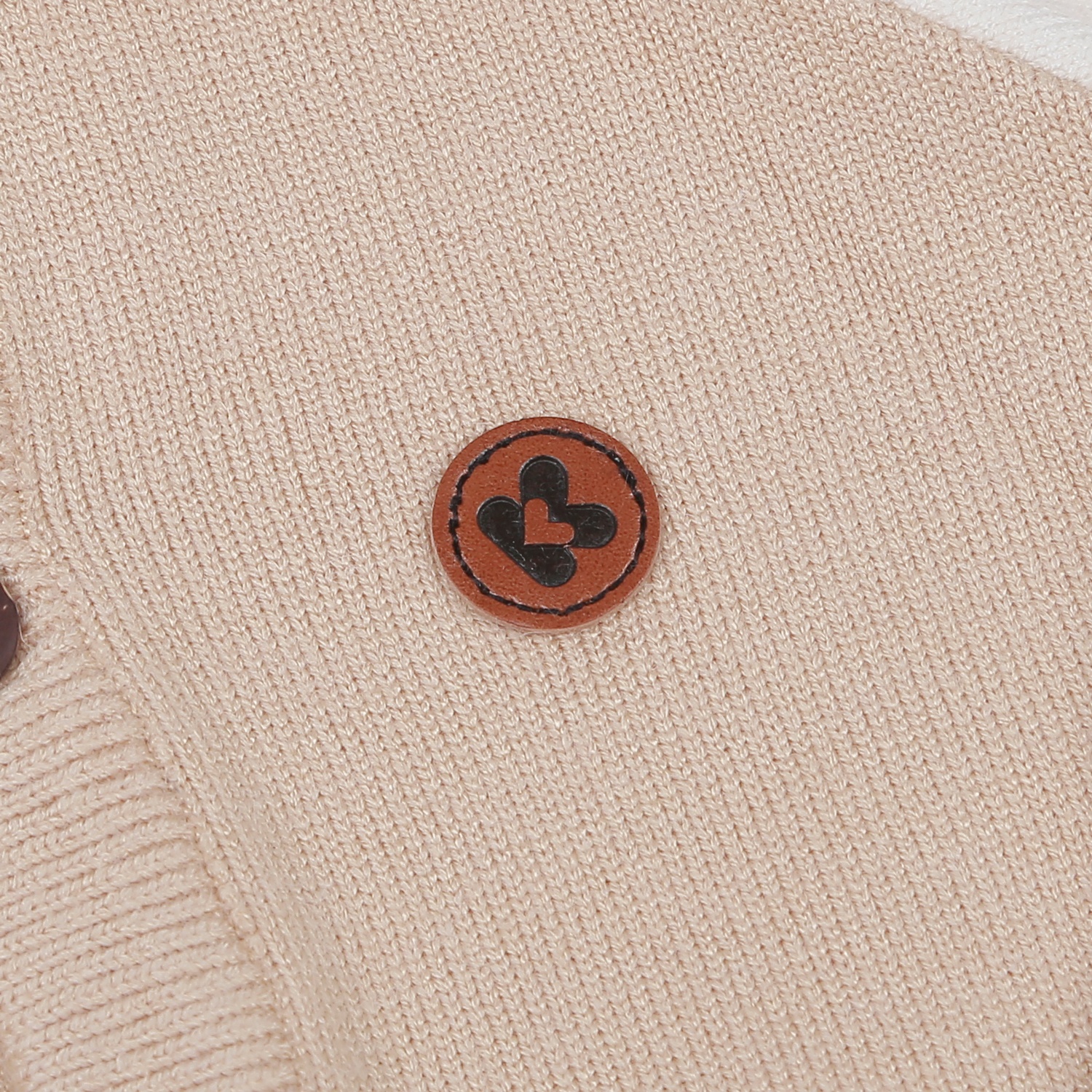 Áo len bé trai cài giữa KidsPlaza ND22D (Nâu Be) hình 4