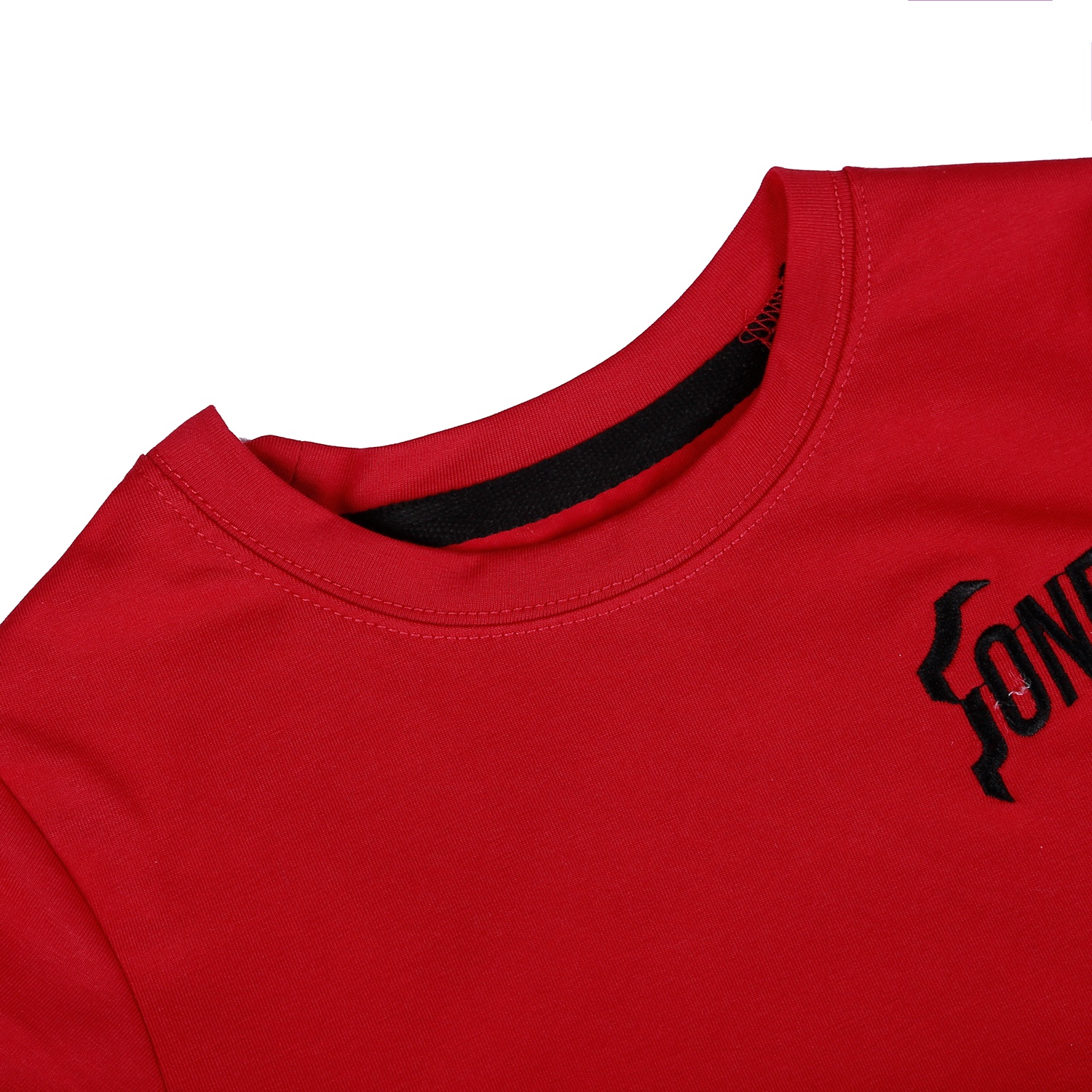 Bộ bé trai cộc tay KidsPlaza in Bad Boy VY22H (Đỏ) hình 2