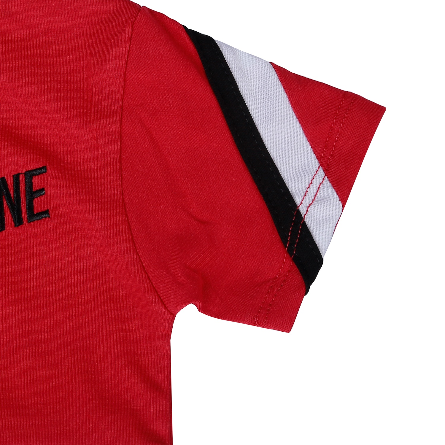 Bộ bé trai cộc tay KidsPlaza in Bad Boy VY22H (Đỏ) hình 3