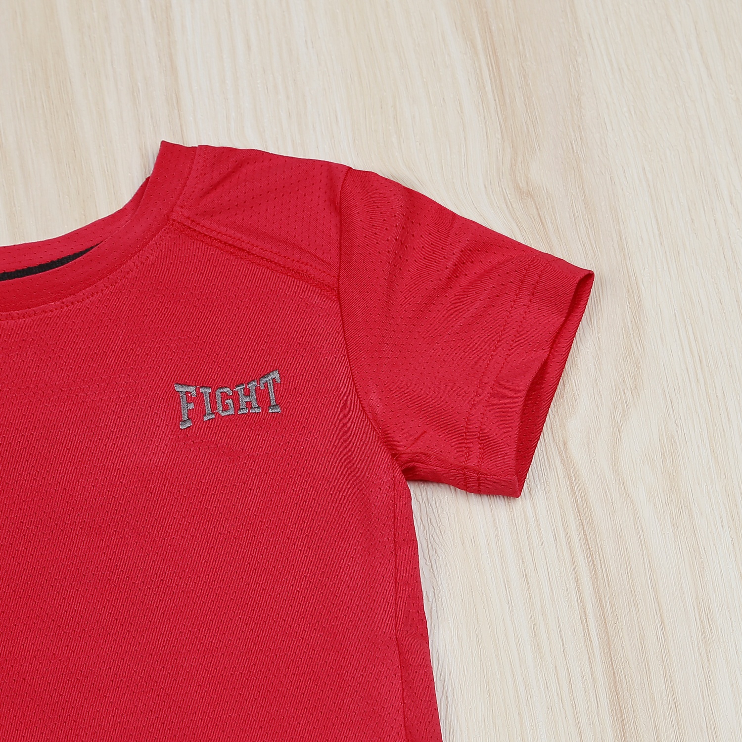 Bộ cộc bé trai in Fight KidsPlaza VY22H Đỏ hình 4