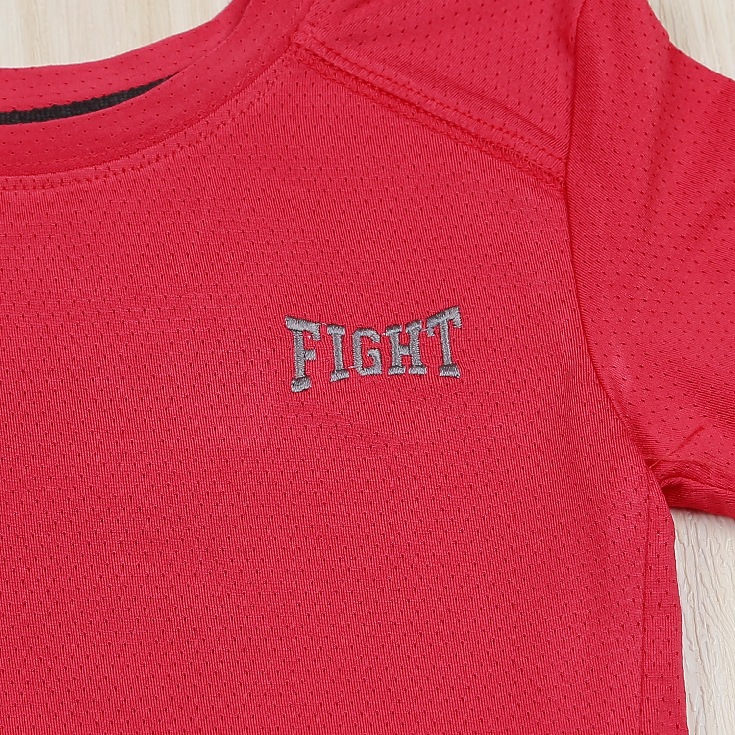 Bộ cộc bé trai in Fight KidsPlaza VY22H Đỏ hình 5