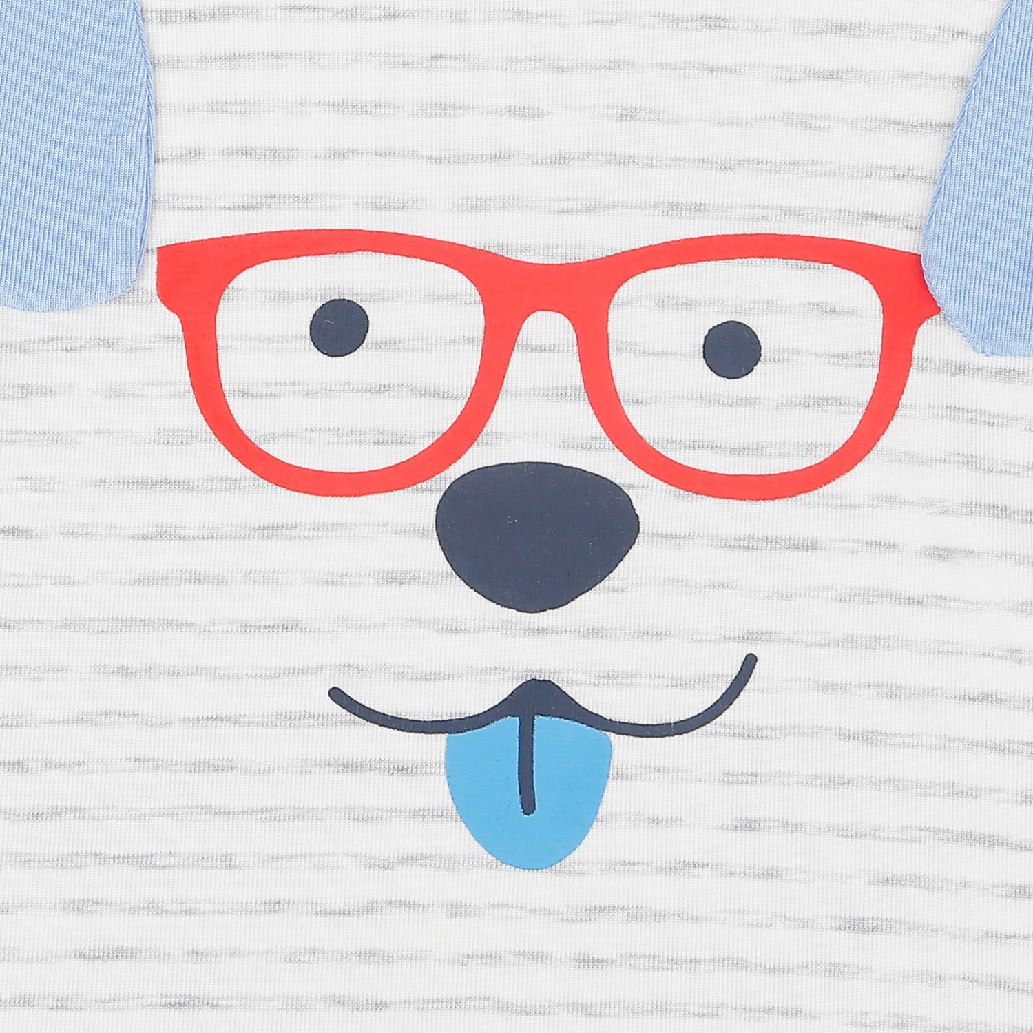 Bộ quần áo dài tay cài vai Otis KidsPlaza ND22T (Kẻ ghi) hình 4