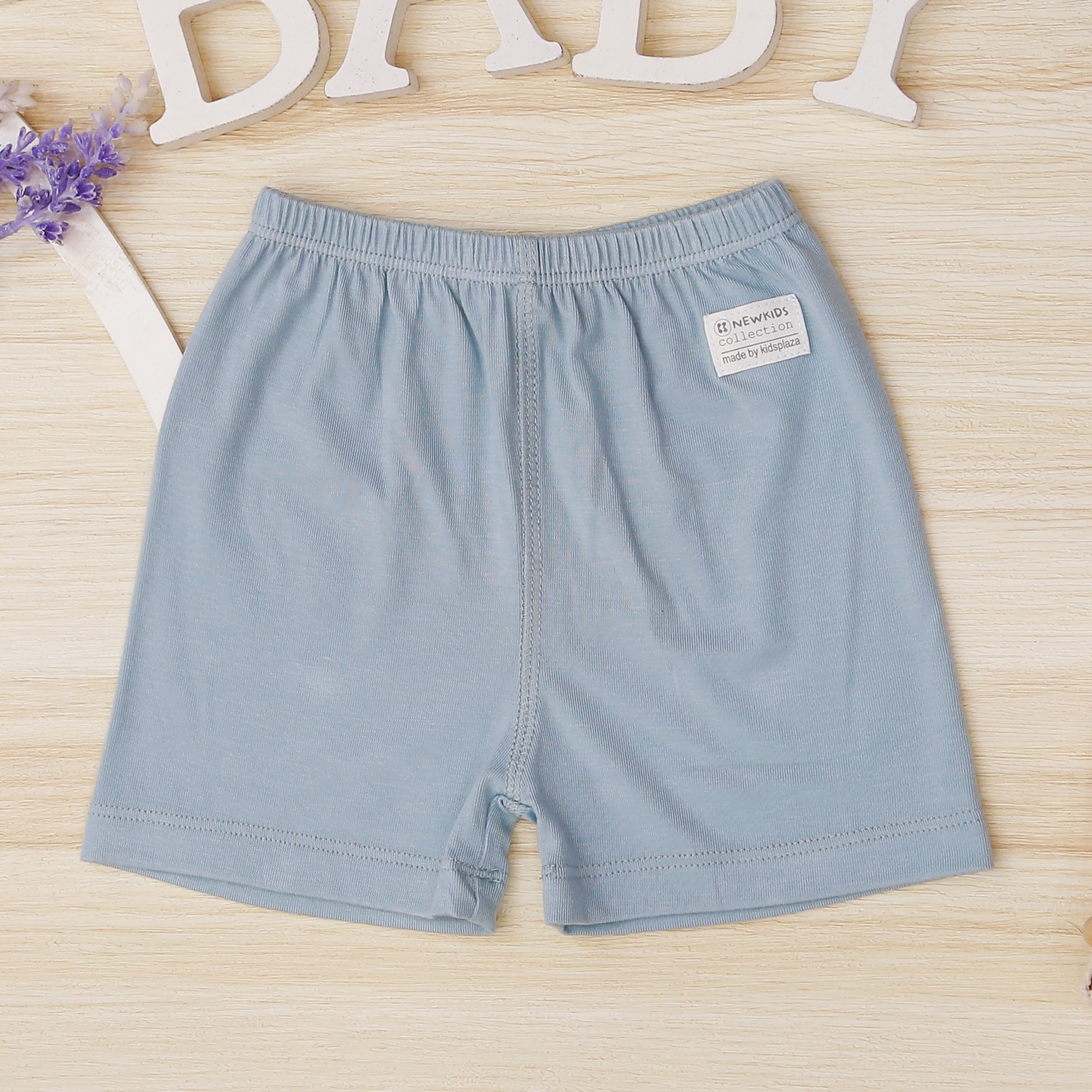 Bộ quần áo bé trai cộc tay cài giữa Otis KidsPlaza ND22H (Xanh Ghi) hình 5