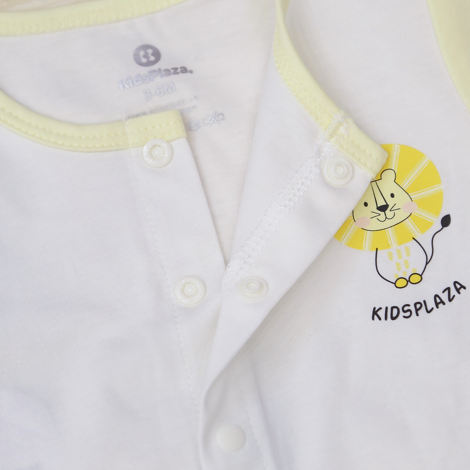 Bộ quần áo cộc tay cài giữa KidsPlaza KA22 cho bé hình 5