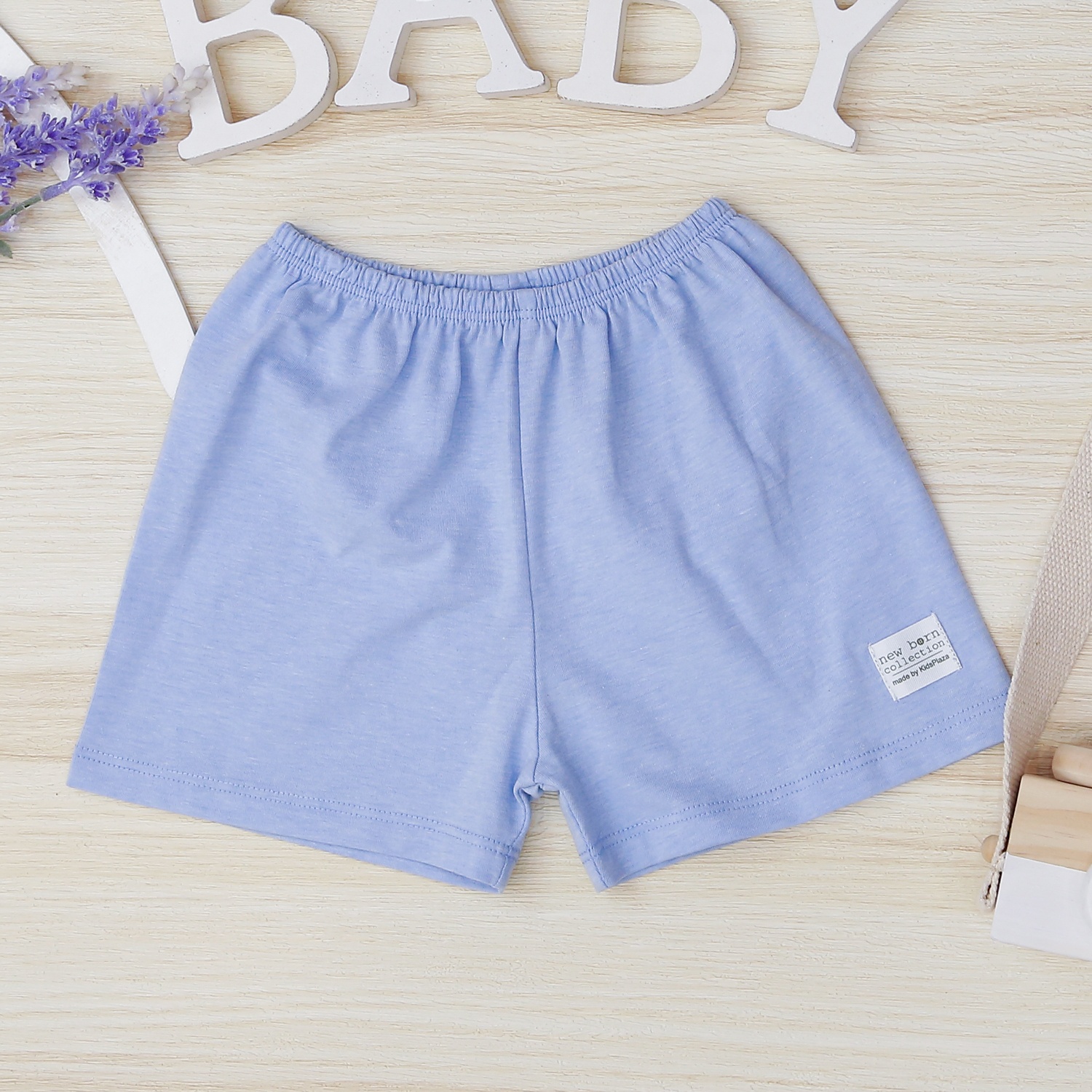 Bộ quần áo cộc tay cài vai KidsPlaza KA22 (Xanh) hình 6