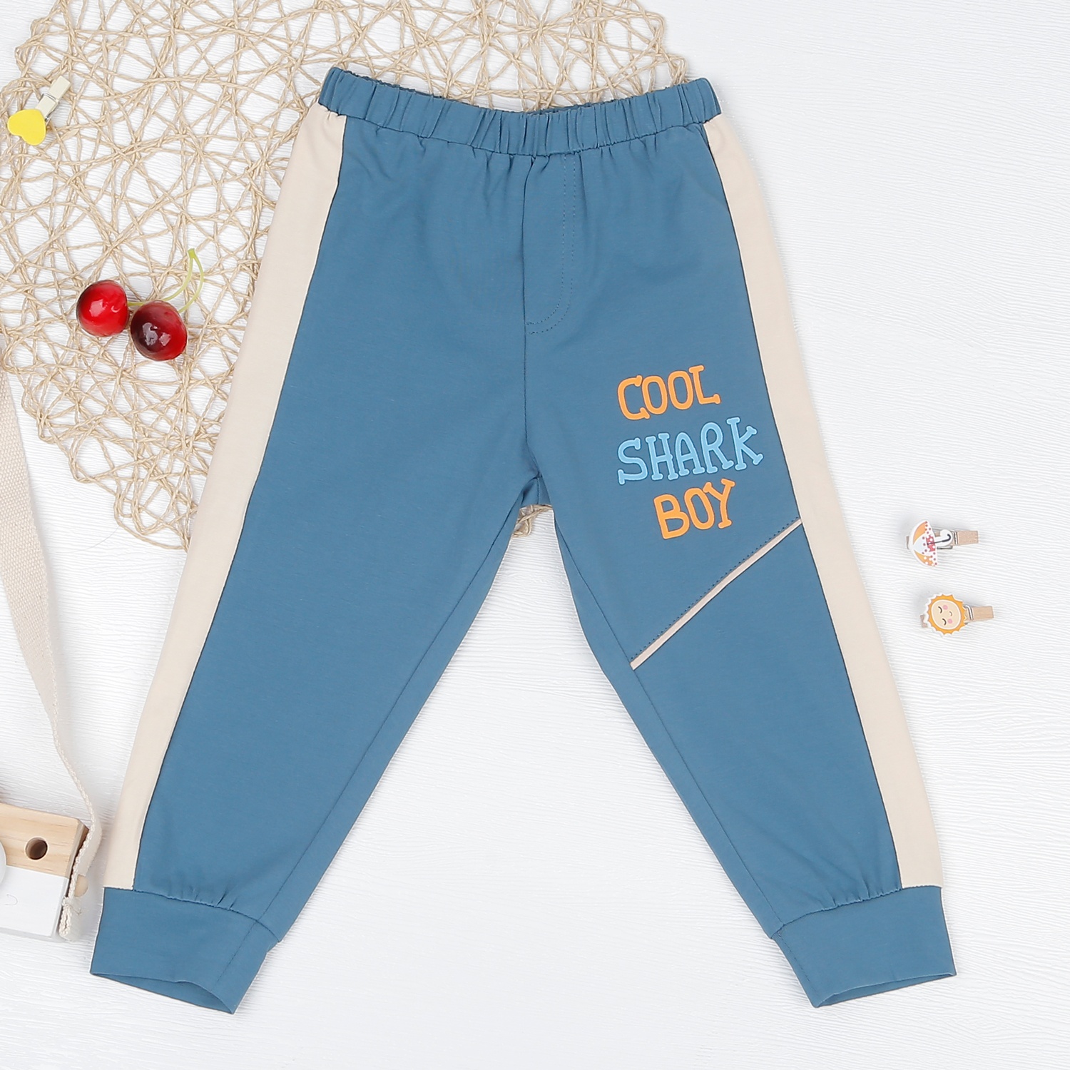 Bộ thun dài tay bé trai KidsPlaza in Cool Shark TT22T hình 5