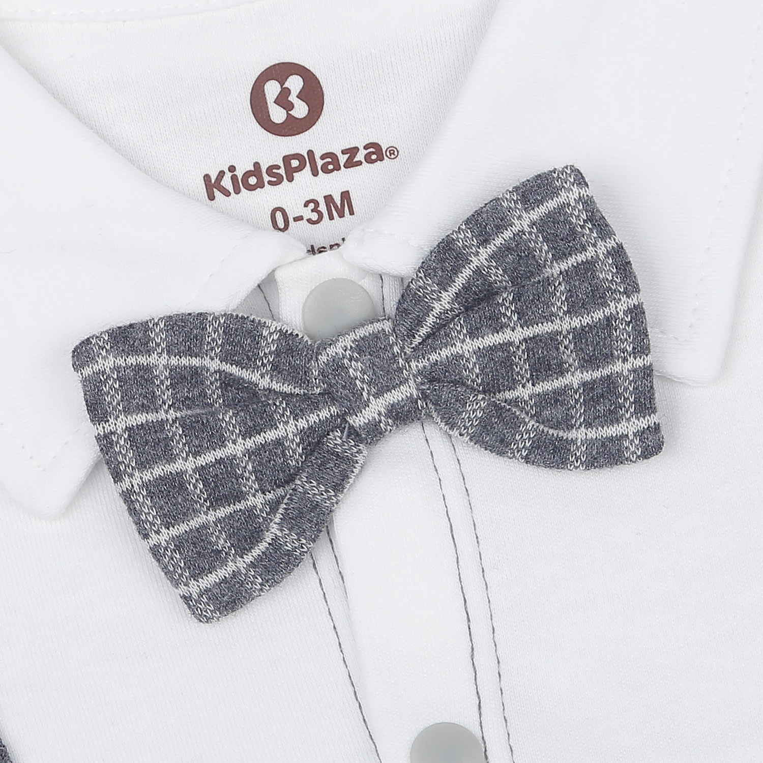  Body bé trai dài tay công tử KidsPlaza kẻ caro HN22D hình 3