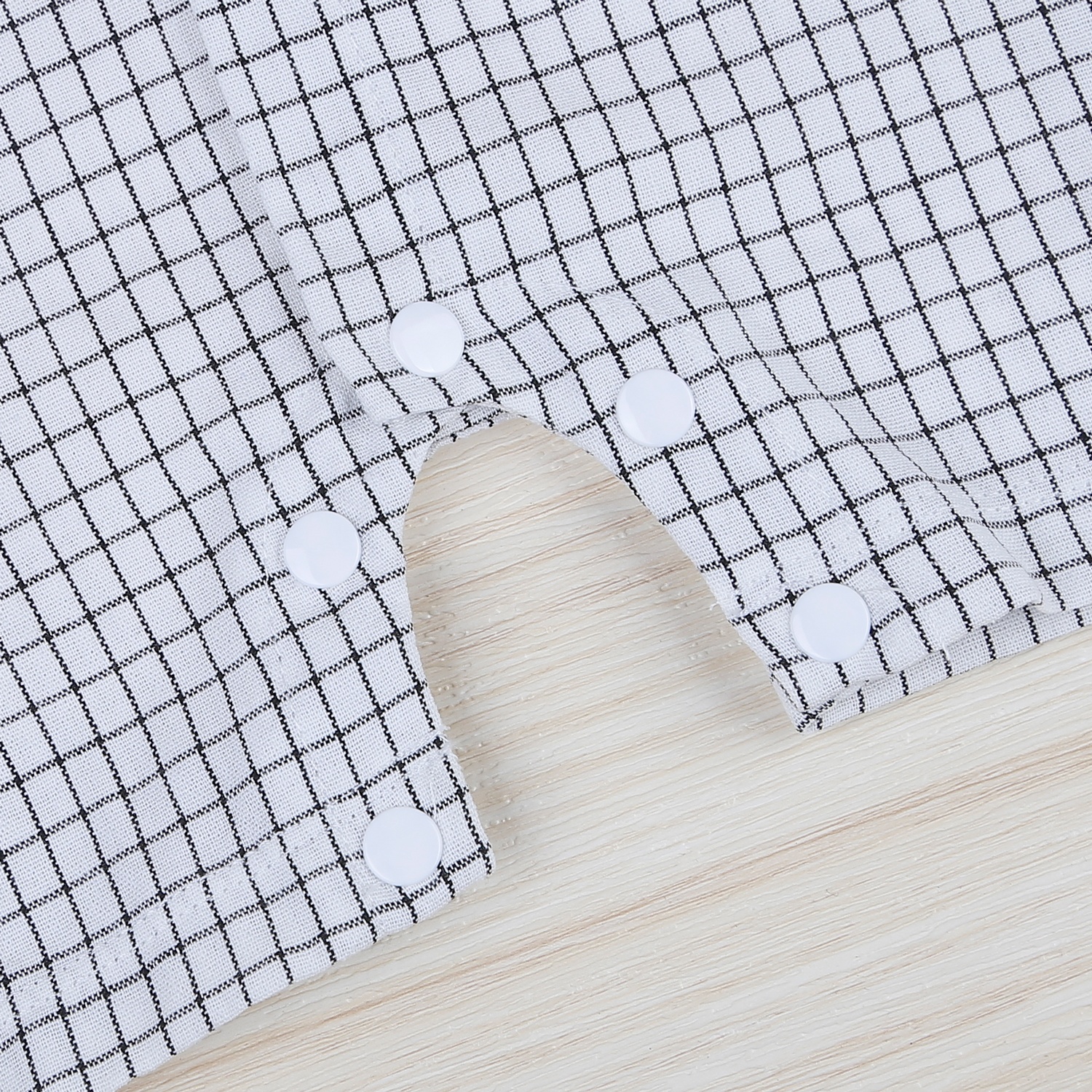 Body cho bé trai cổ nơ trắng kẻ  KidsPlaza HN22H hình 6