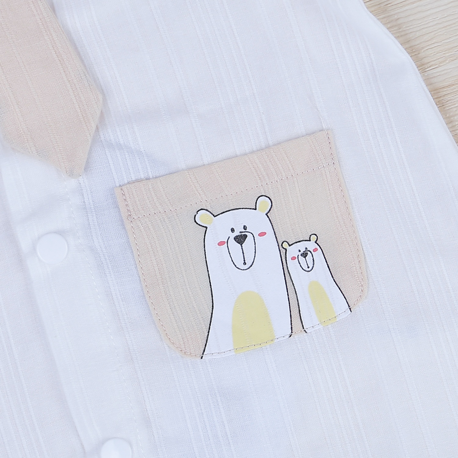 Body cho bé trai KidsPlaza cavat túi gấu HN22H hình 4