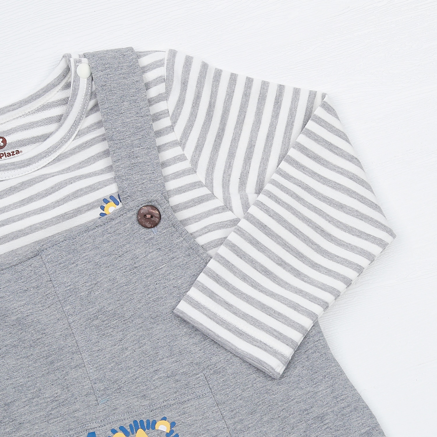 Set yếm bé trai KidsPlaza in BOSS kẻ ghi HN22T hình 3