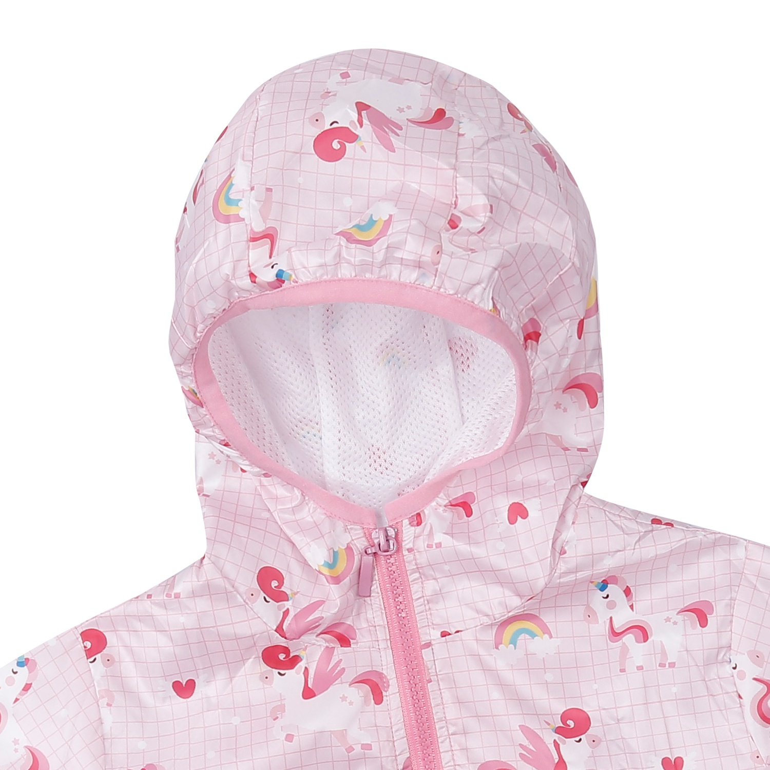 Áo gió bé gái KidsPlaza in ngựa M23T (Hồng) hình 2