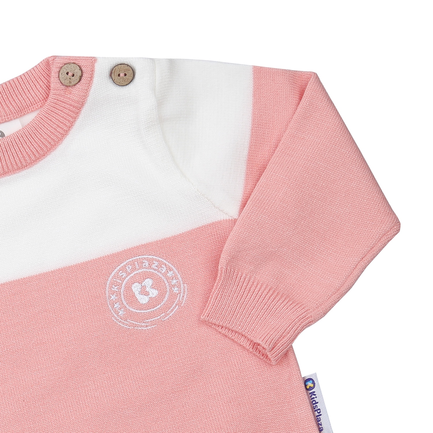 Áo len cài vai bé gái KidsPlaza ND23D (Hồng) hình 3