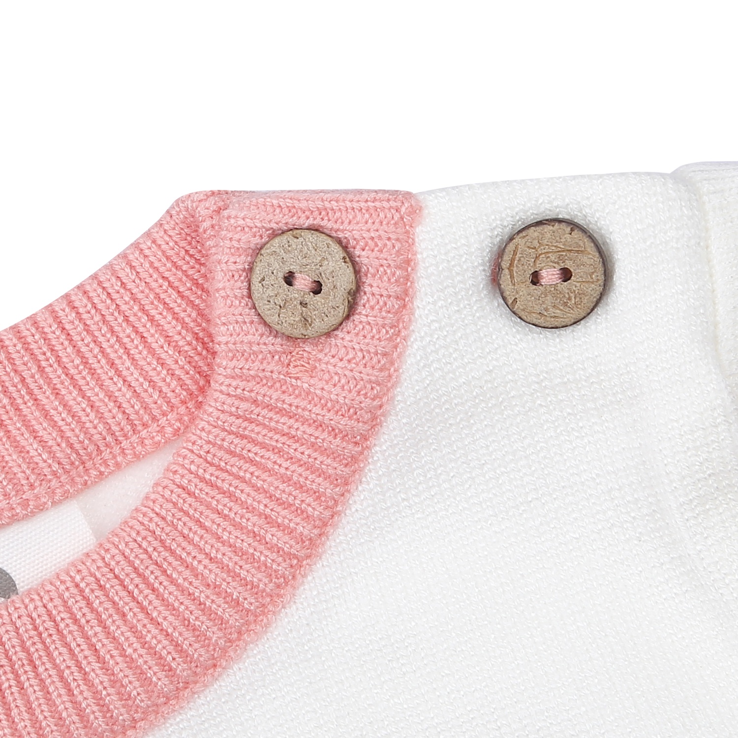 Áo len cài vai bé gái KidsPlaza ND23D (Hồng) hình 4