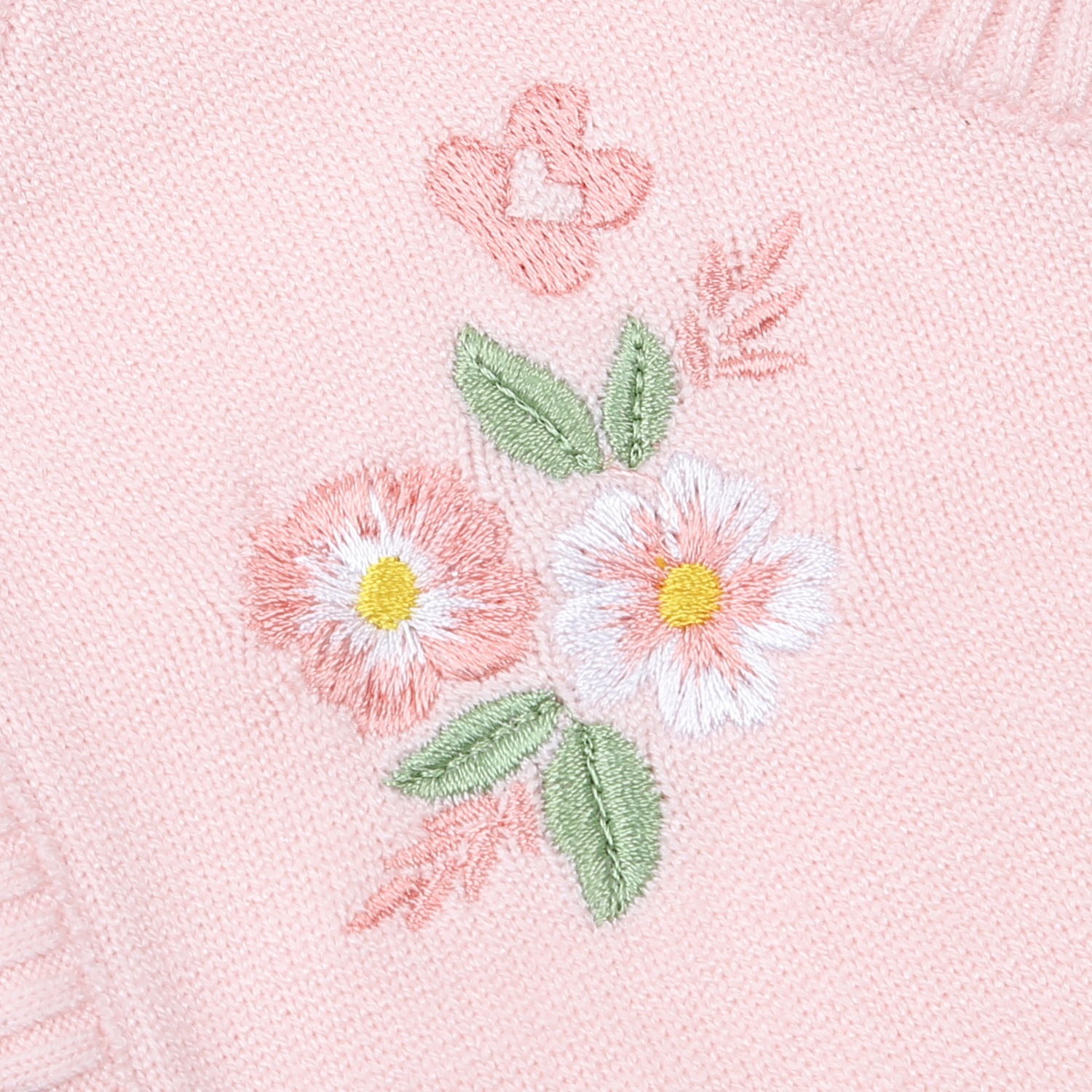 Áo len gile bé gái KidsPlaza ND23D (Hồng be) hình 3