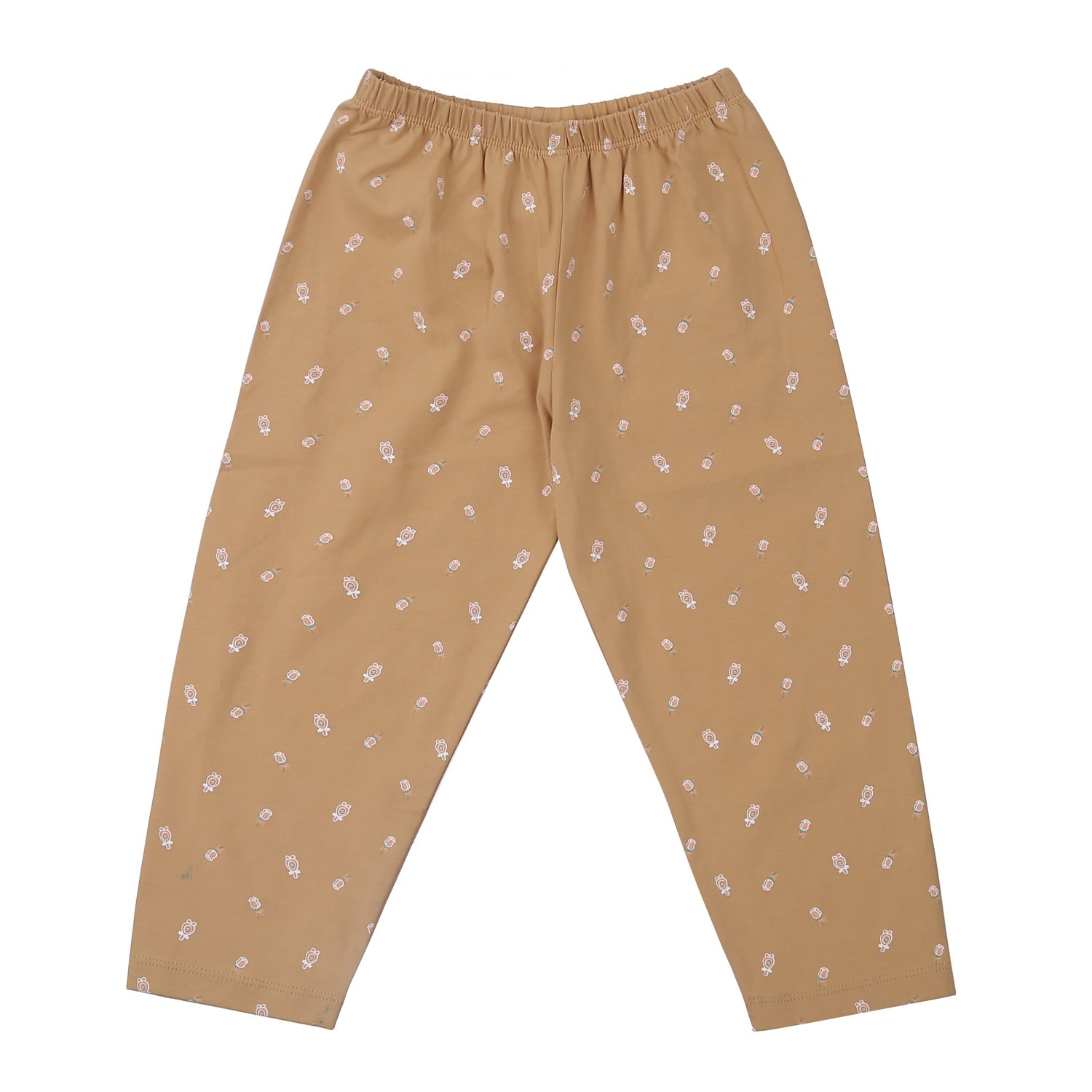 Bộ quần áo dài tay bé gái KidsPlaza in gấu TT23T (Be) hình 5