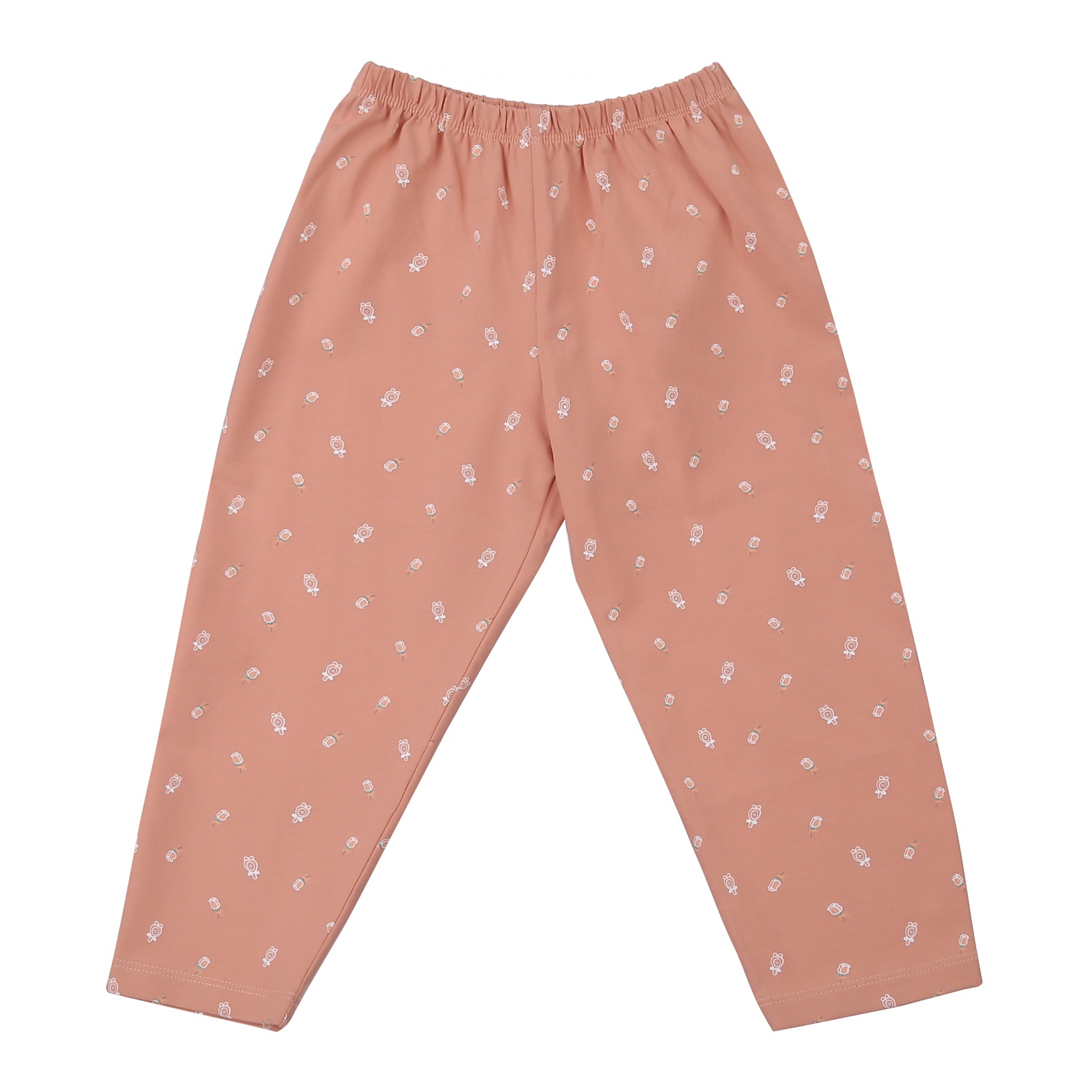 Bộ quần áo dài tay bé gái KidsPlaza in nổi gấu TT23T (Hồng) hình 5