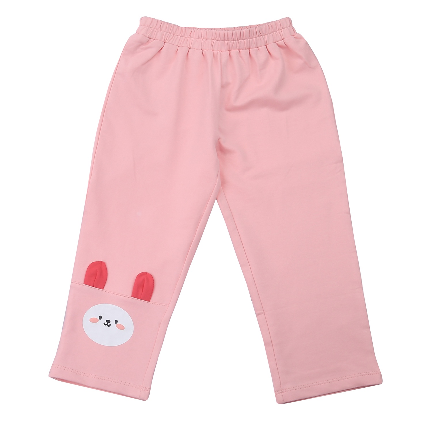 Bộ quần áo dài tay da cá bé gái KidsPlaza in gấu nơ TT23T (Hồng cam) hình 5