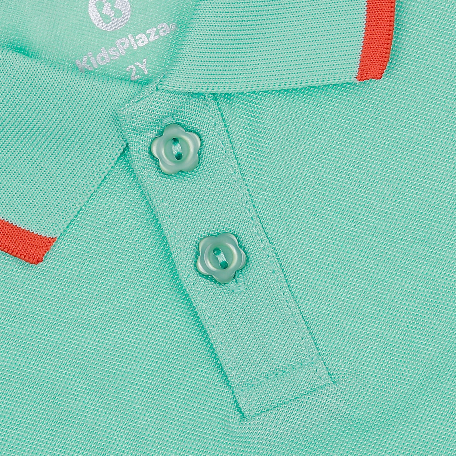 Set váy polo KidsPlaza thêu thỏ HN23H (Xanh) hình 3