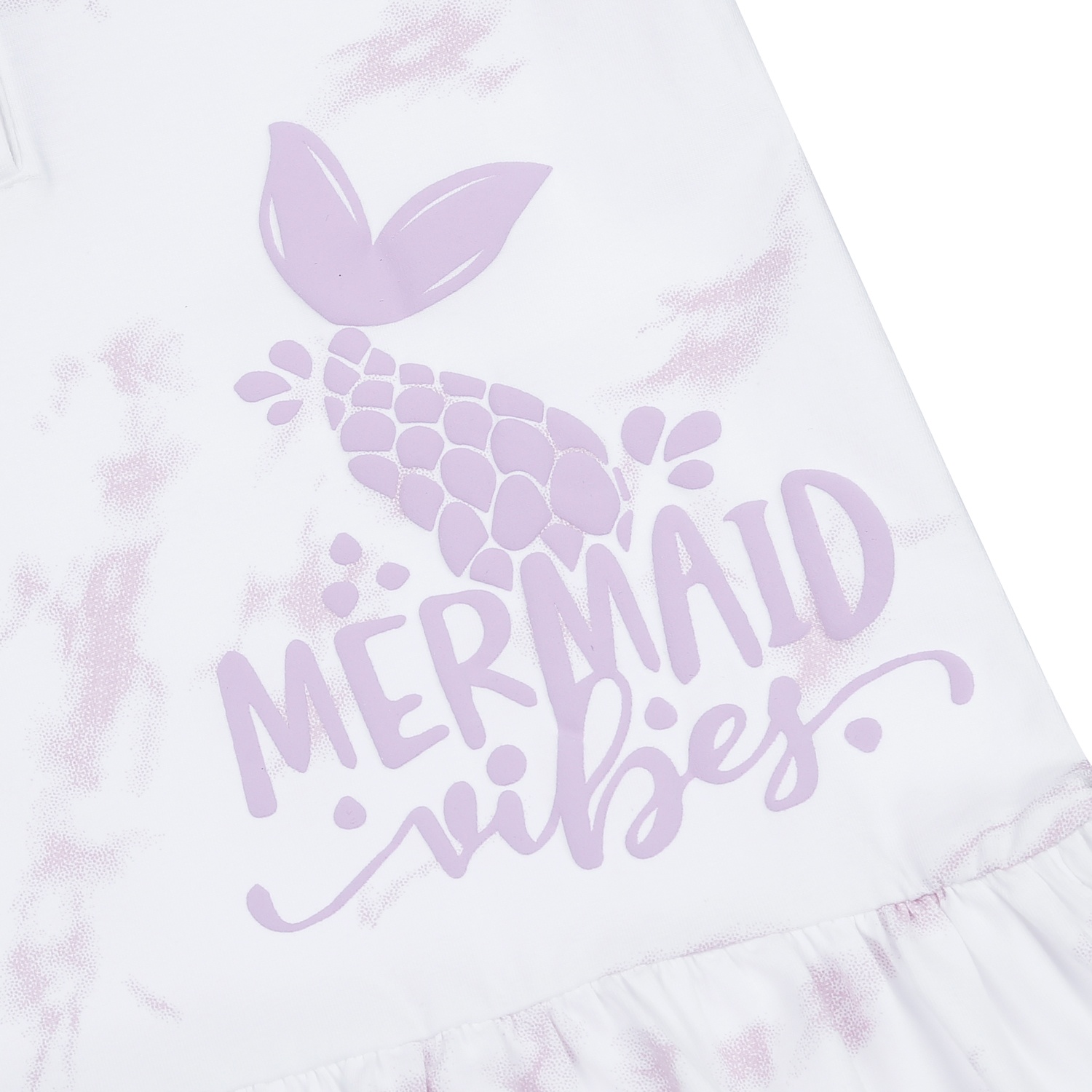 Váy đuôi cá KidsPlaza in thỏ M23H (Trắng tím)