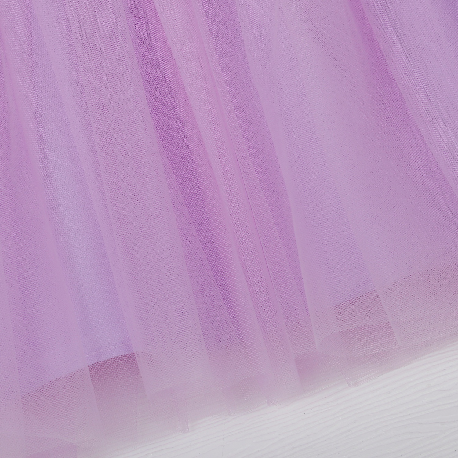 Váy tutu bé gái KidsPlaza cổ tròn ren AT23H (Tím) hình 3