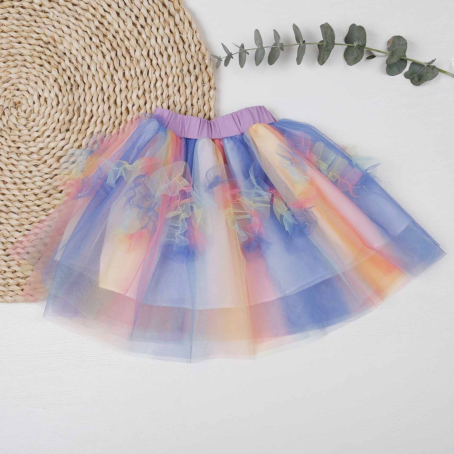 Váy tutu bé gái KidsPlaza Elsa 7 sắc màu M23H hình 1