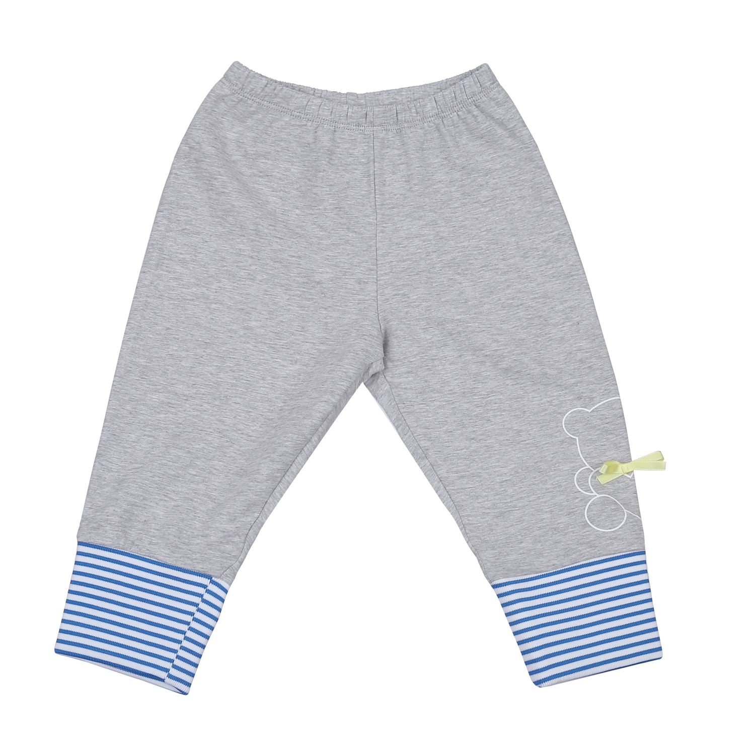 Bộ quần áo dài tay bé gái KidsPlaza in Bear cute TT23T (Vàng)