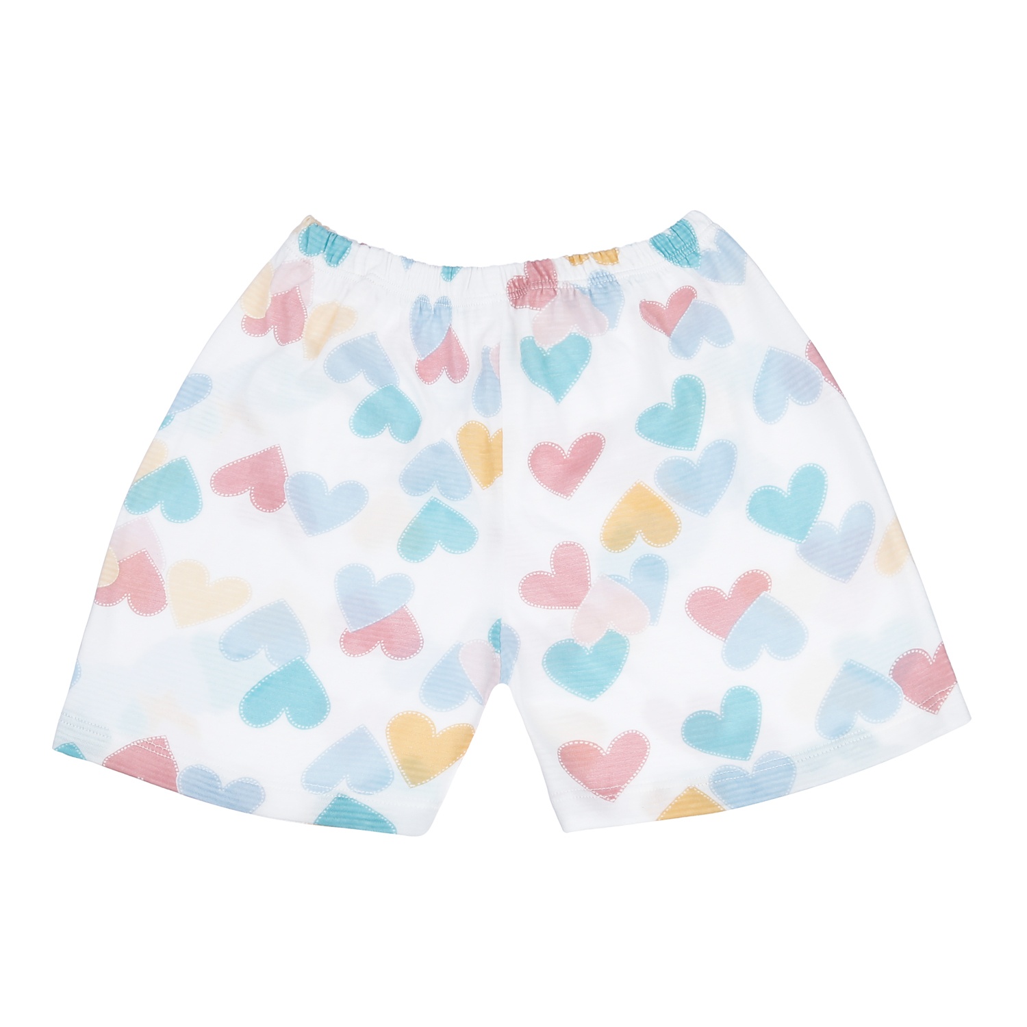 Bộ cộc tay bé gái KidsPlaza in hình trái tim M23H hình 6