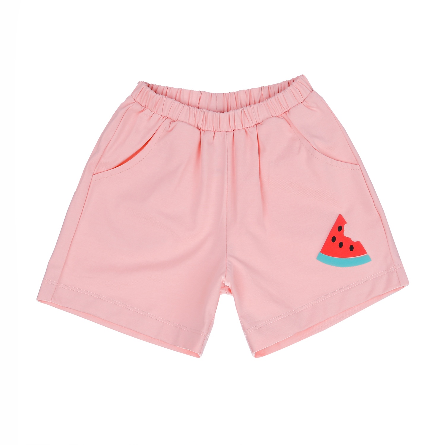 Bộ quần áo cộc tay bé gái Kids Plaza TT23H (Hồng) hình 4