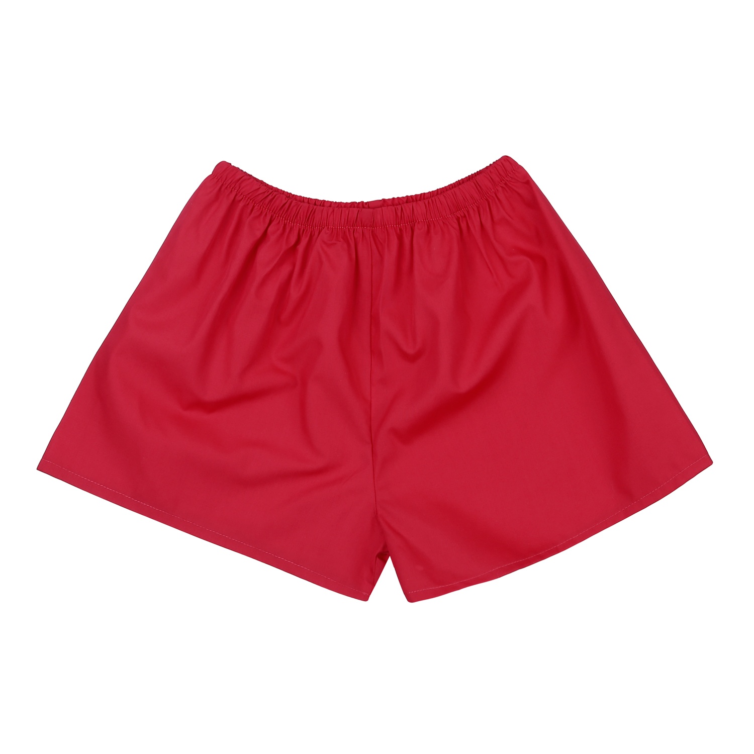 Bộ quần áo cộc tay bé gái KidsPlaza cổ bèo in hình gấu M23H (Đỏ) hình 4