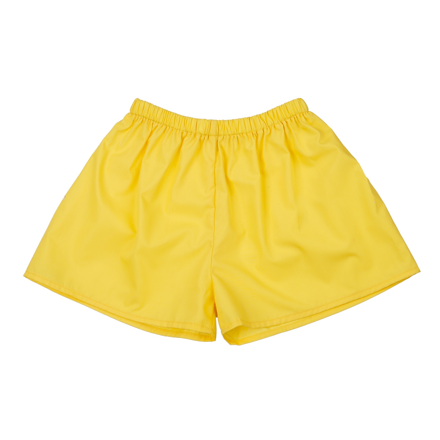 Bộ quần áo cộc tay bé gái KidsPlaza cổ bèo in hình gấu M23H (Vàng)