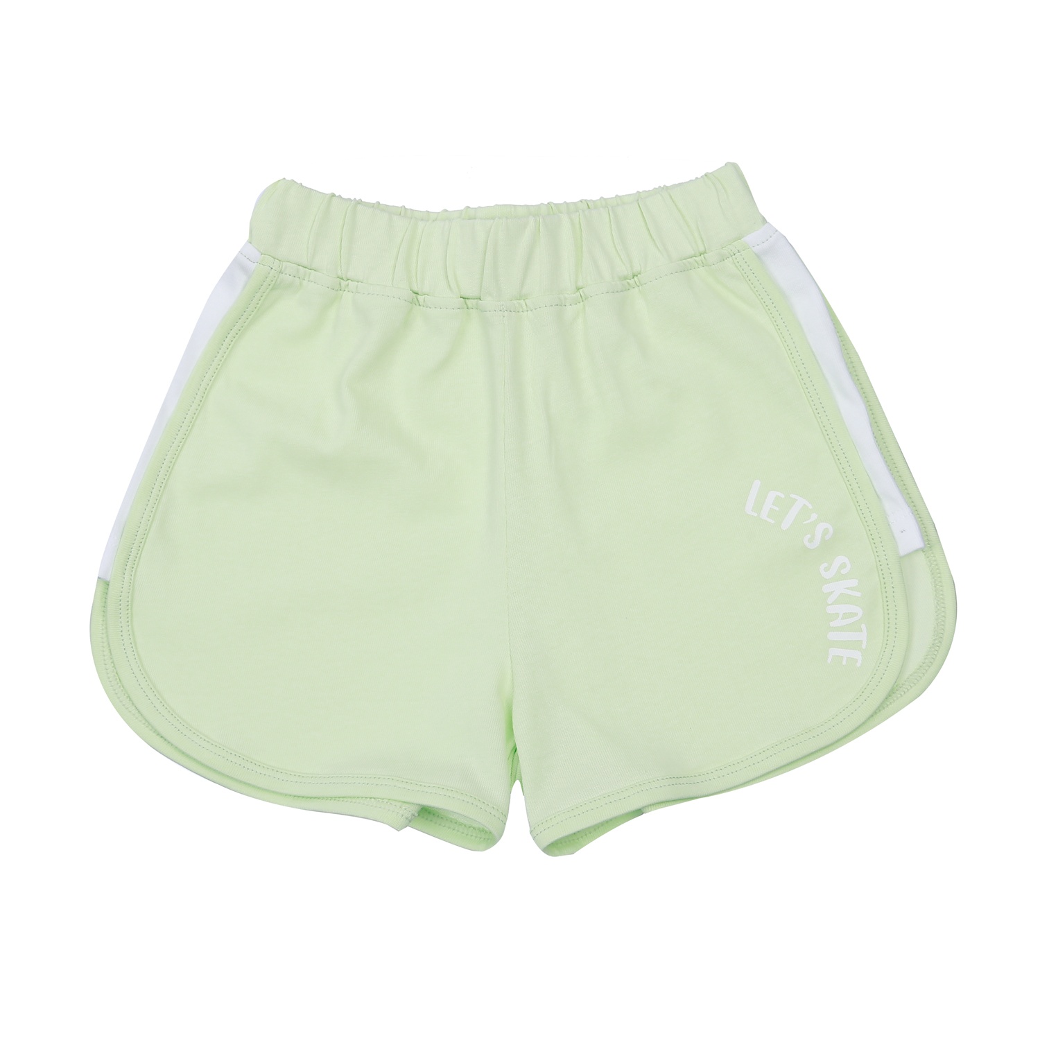 Bộ quần áo cộc tay bé gái KidsPlaza in hồng hạc HN23H (Xanh) hình 4