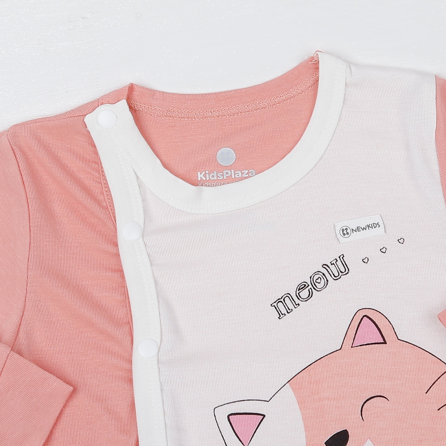 Body cho bé gái KidsPlaza in hình mèo M22D  hình 2
