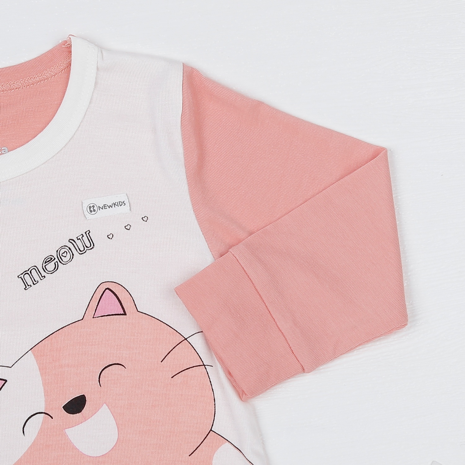 Body cho bé gái KidsPlaza in hình mèo M22D  hình 3