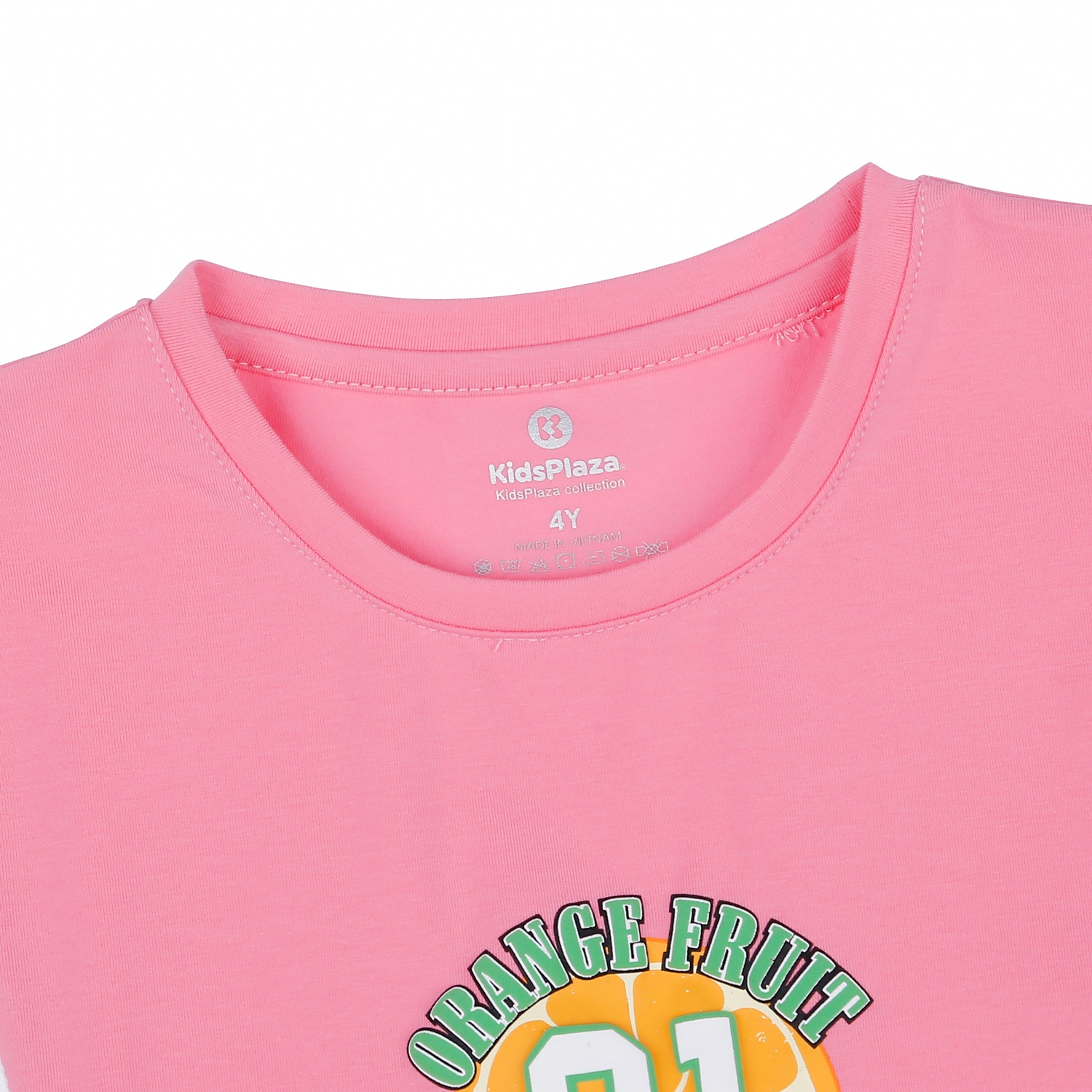 Đầm bé gái Kids Plaza in Số 91 TT23H (Hồng) hình 2