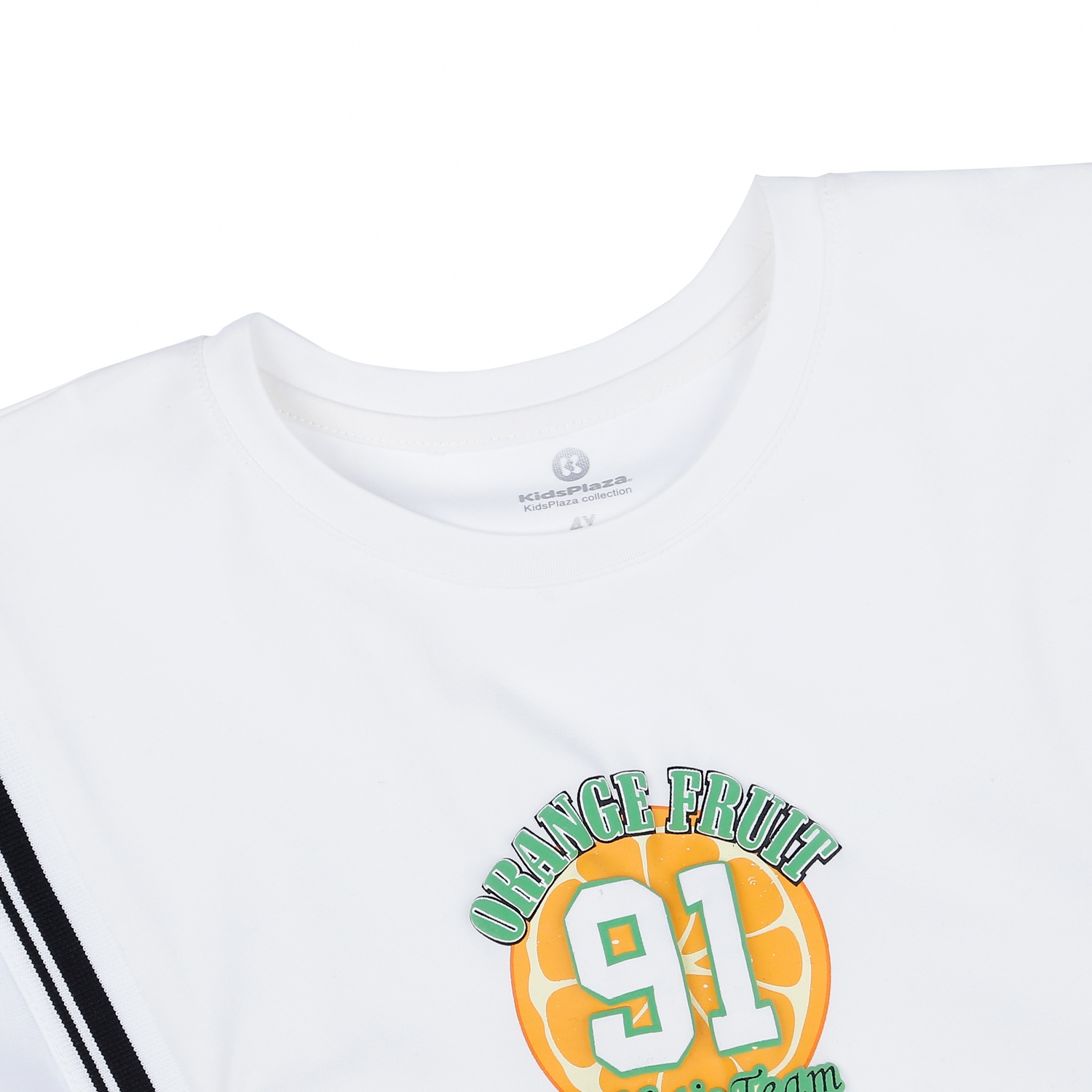 Đầm bé gái Kids Plaza in Số 91 TT23H (Trắng) hình 2