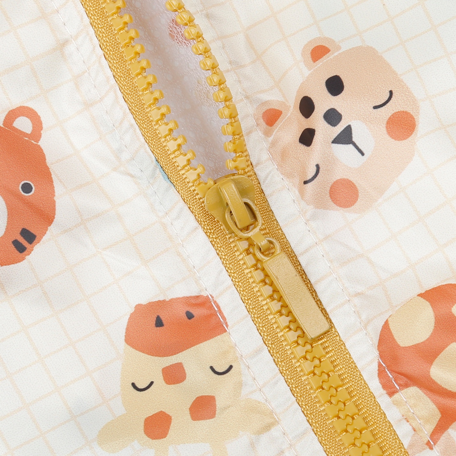 Áo gió bé trai KidsPlaza in hình thú M23T (Vàng) hình 4