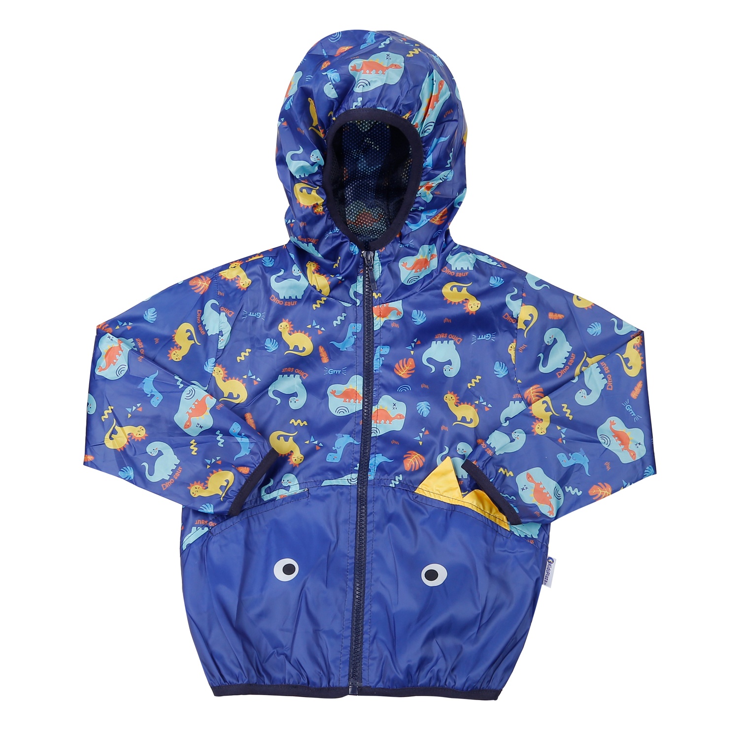 Áo gió bé trai KidsPlaza in khủng long M23T (Xanh than) hình 1