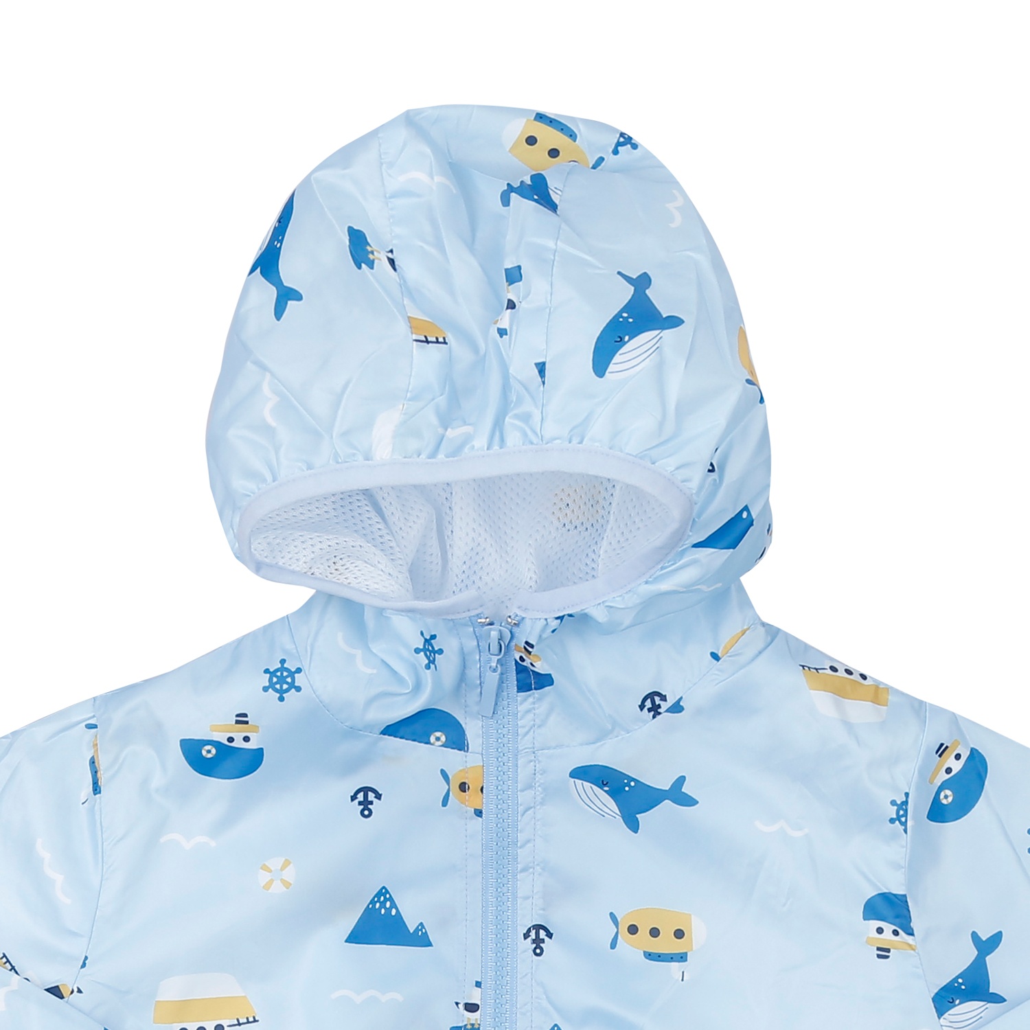 Áo gió bé trai KidsPlaza in tàu ngầm M23T (Xanh) hình 2