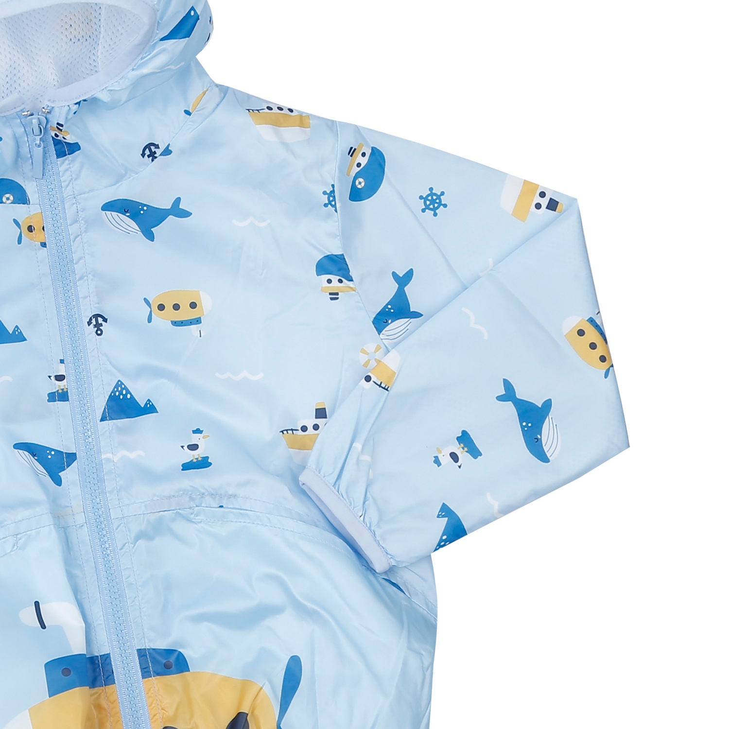 Áo gió bé trai KidsPlaza in tàu ngầm M23T (Xanh) hình 3
