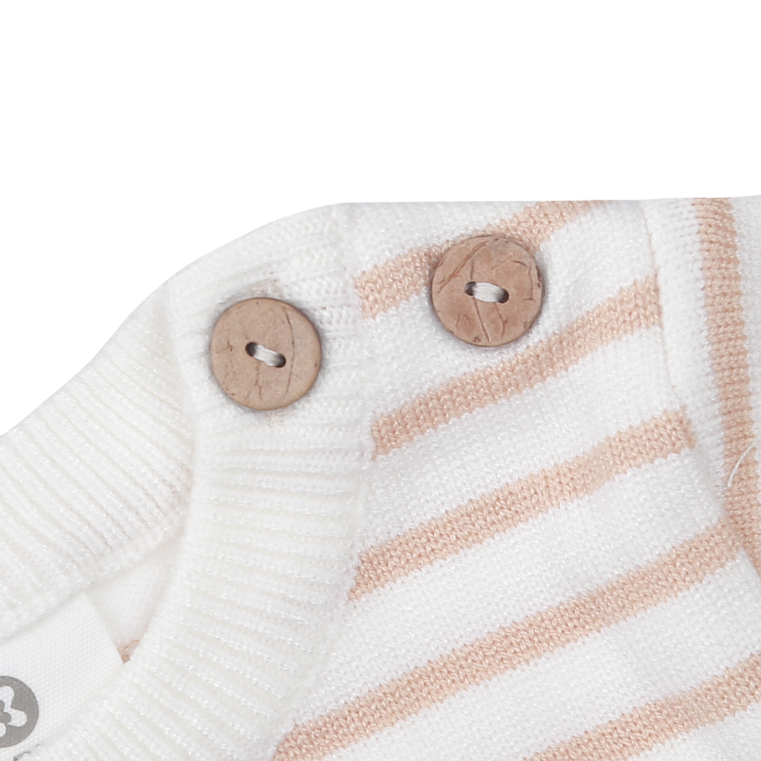 Áo len cài vai bé trai KidsPlaza ND23D (Kẻ Nâu) hình 4