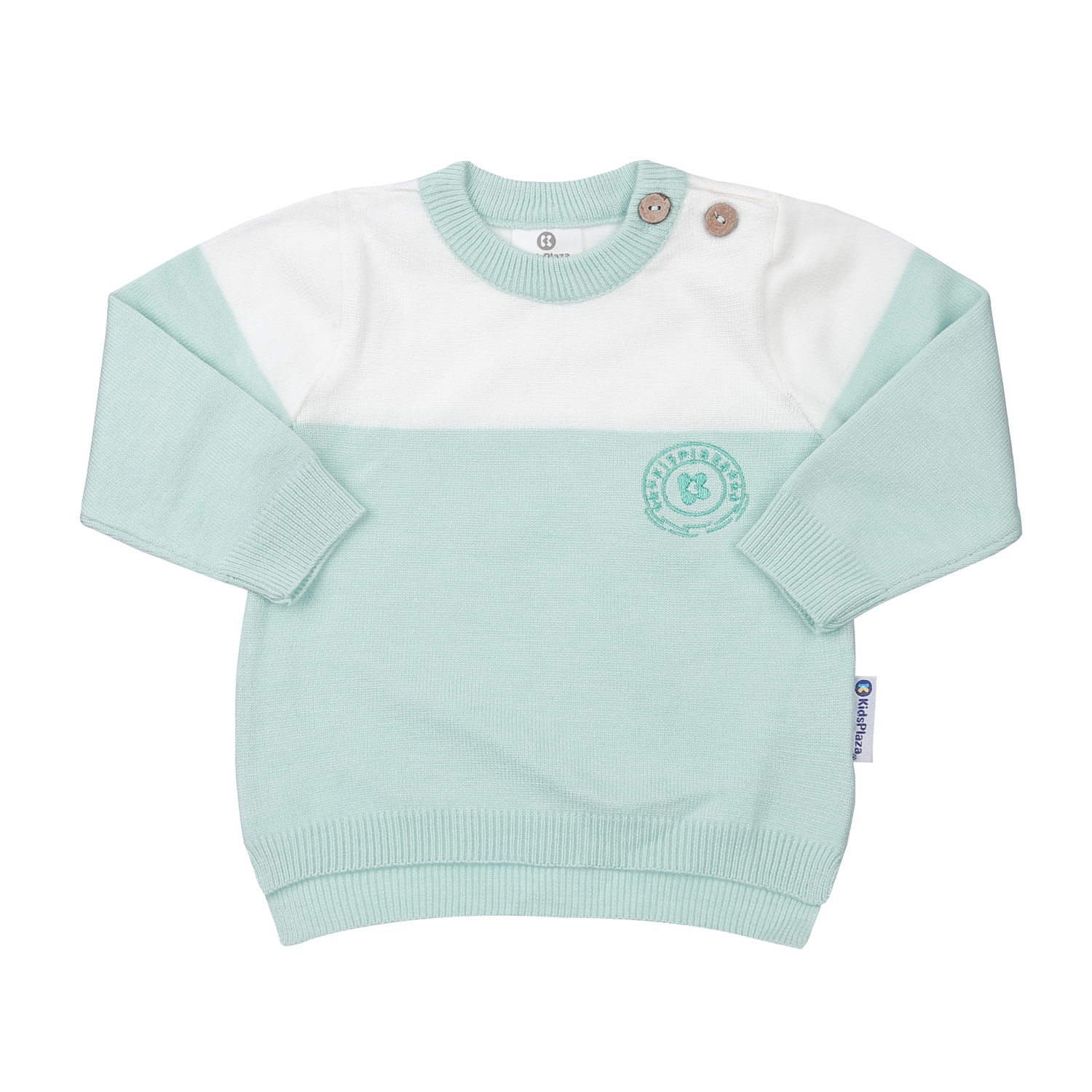 Áo len cài vai bé trai KidsPlaza ND23D (Xanh)