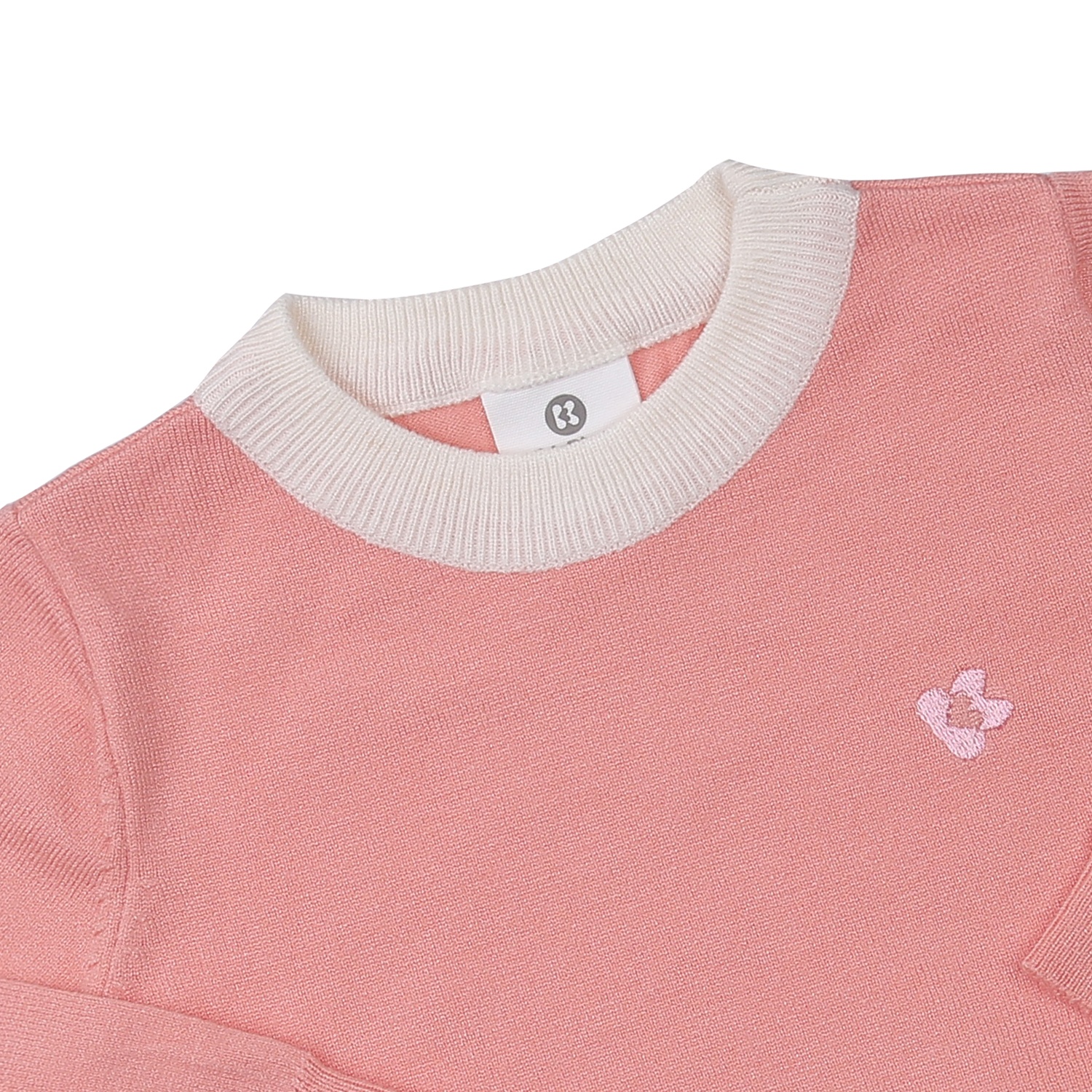 Áo len giữ nhiệt bé gái KidsPlaza ND23D (Hồng cam) hình 2