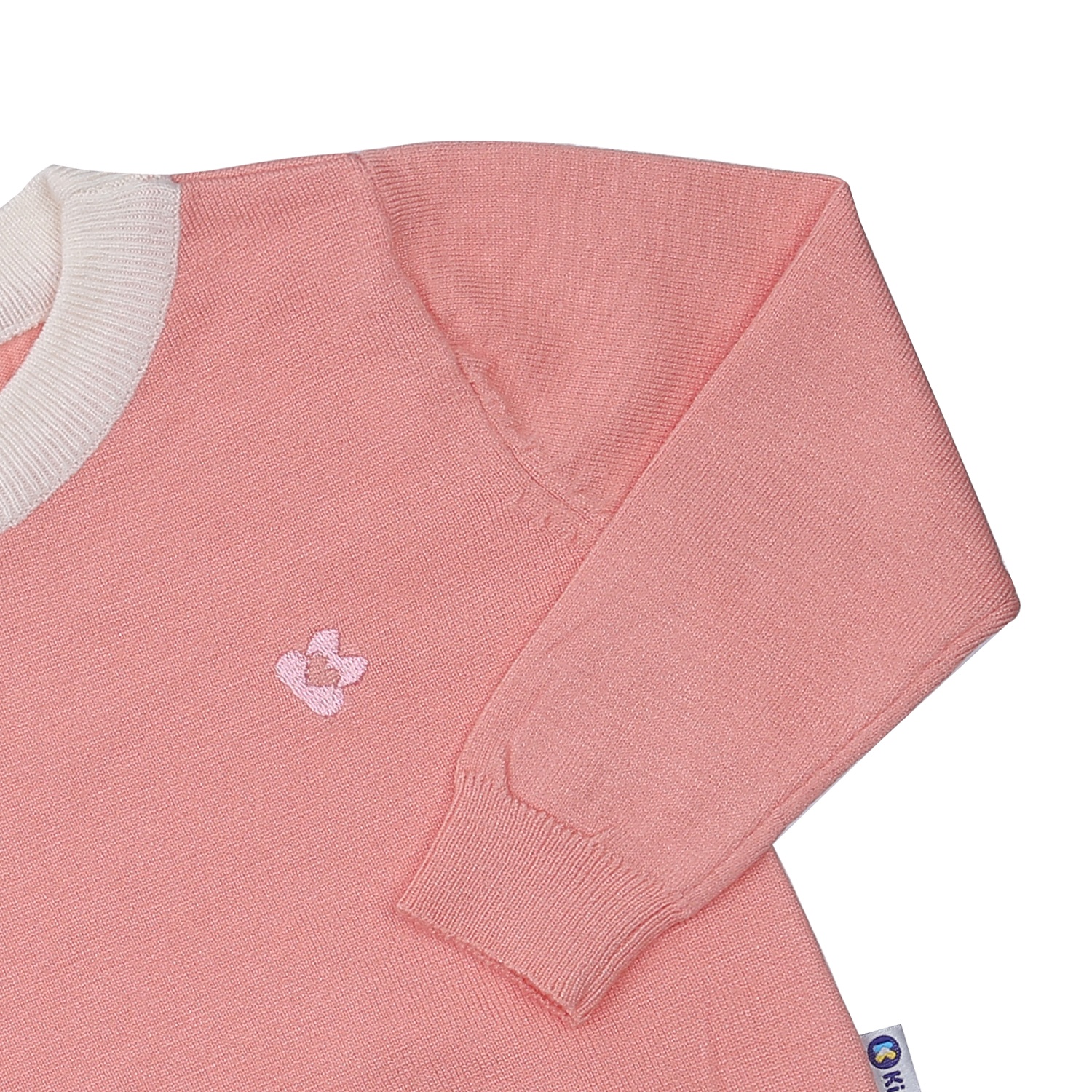 Áo len giữ nhiệt bé gái KidsPlaza ND23D (Hồng cam) hình 3