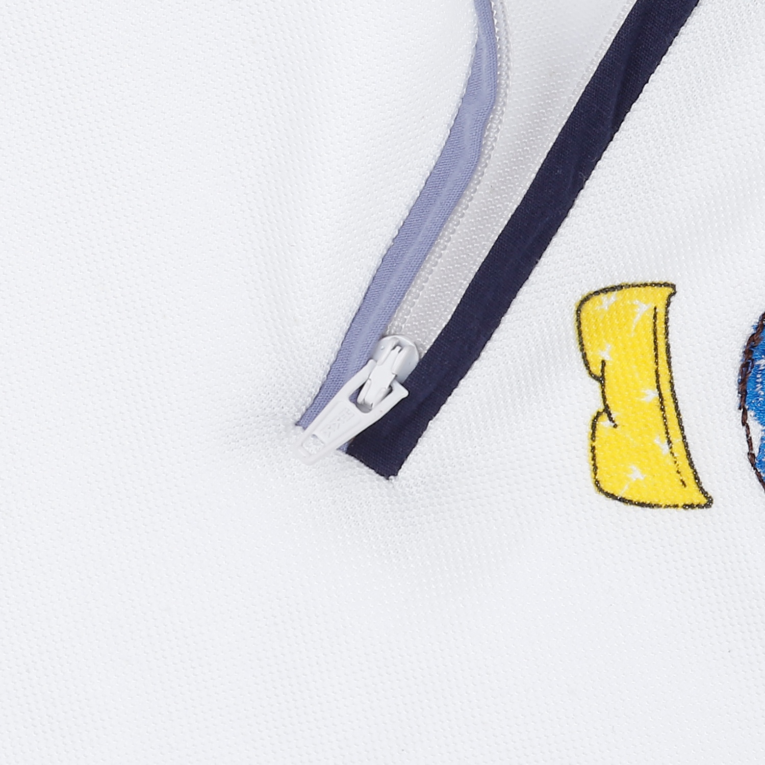 Áo polo bé trai KidsPlaza in gấu HN23H (Trắng) hình 4