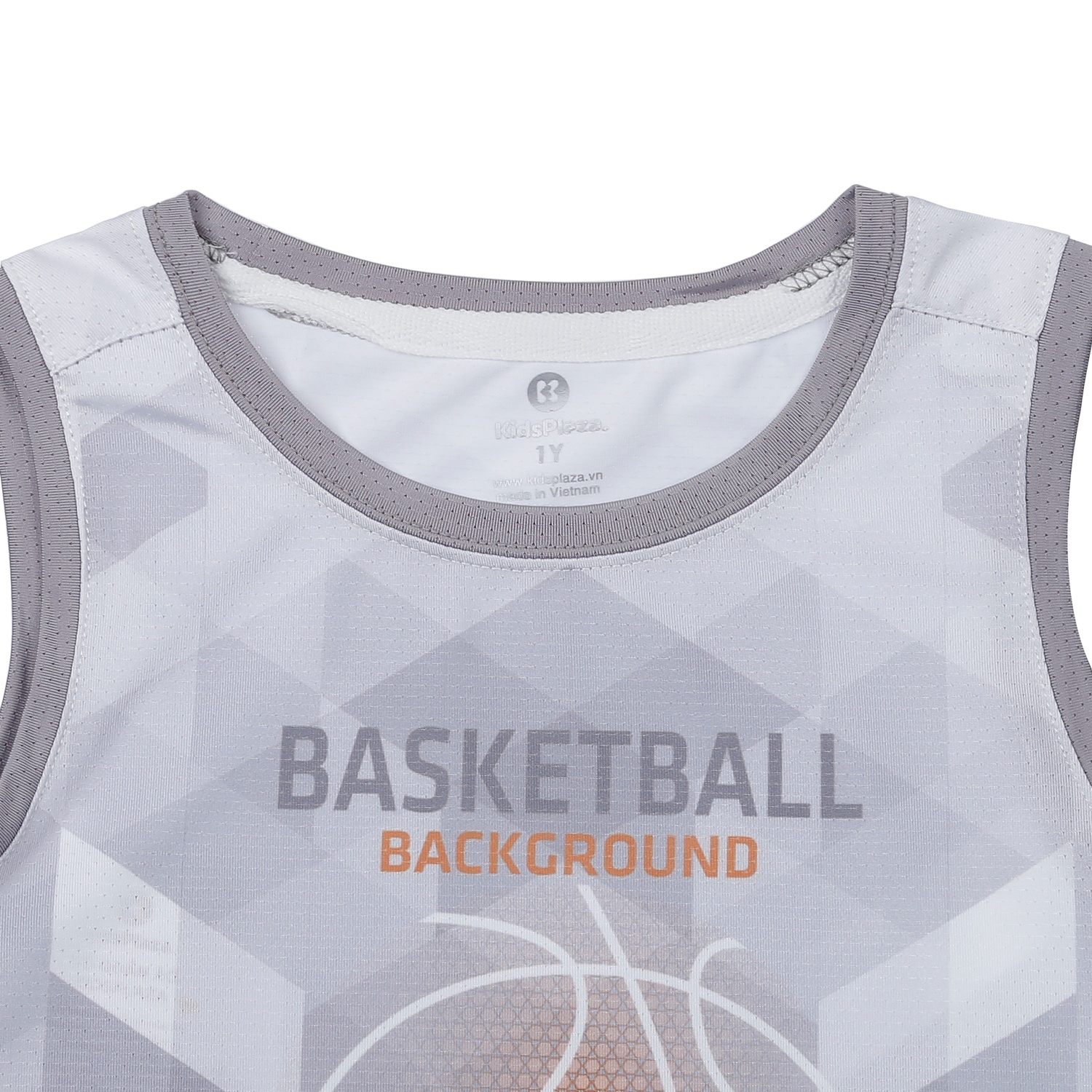 Bộ quần áo ba lỗ bé trai KidsPlaza Active 09 TT23H (Xám) hình 3