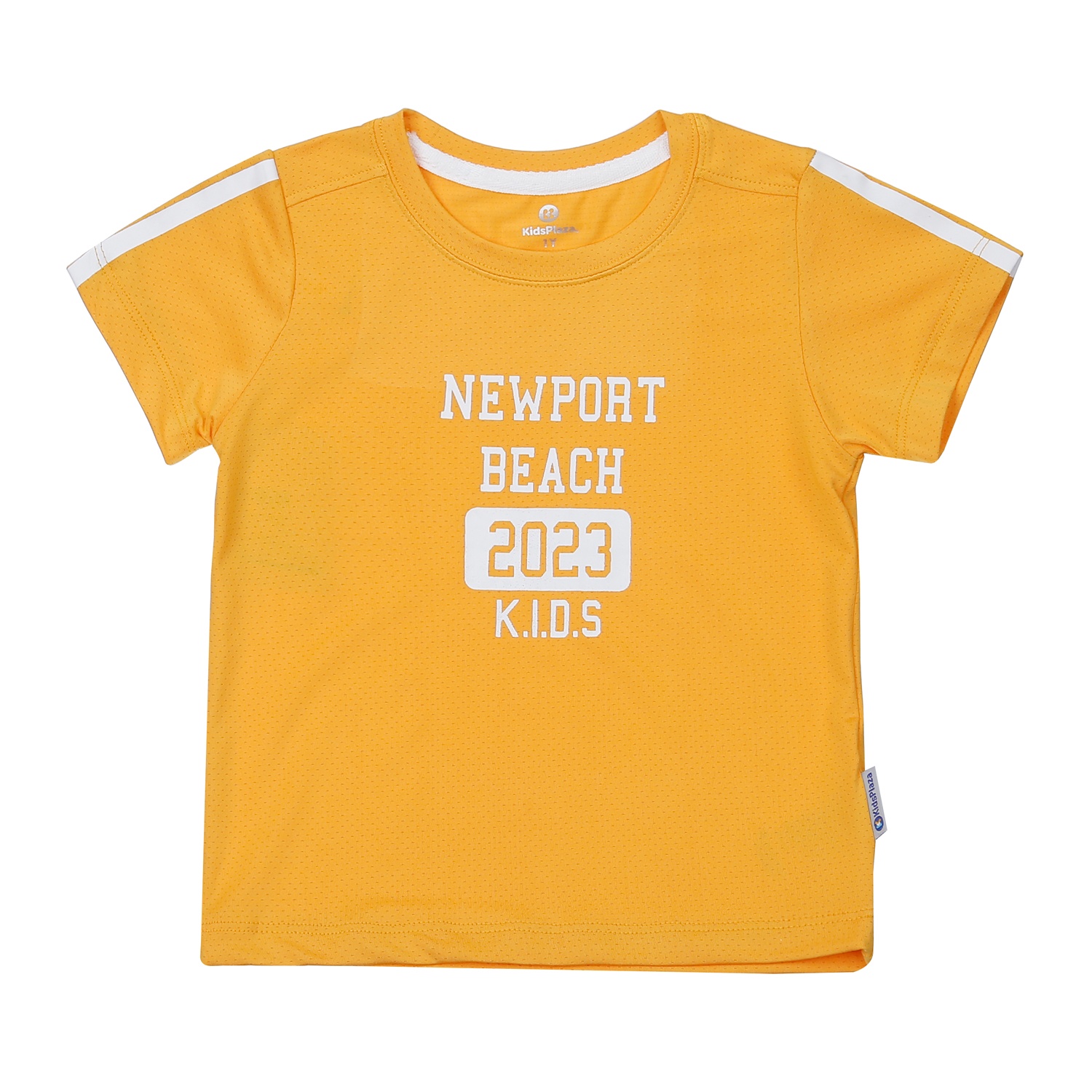 Bộ quần áo cộc tay bé trai KidsPlaza in Active 2023 (Vàng) VY23H hình 2